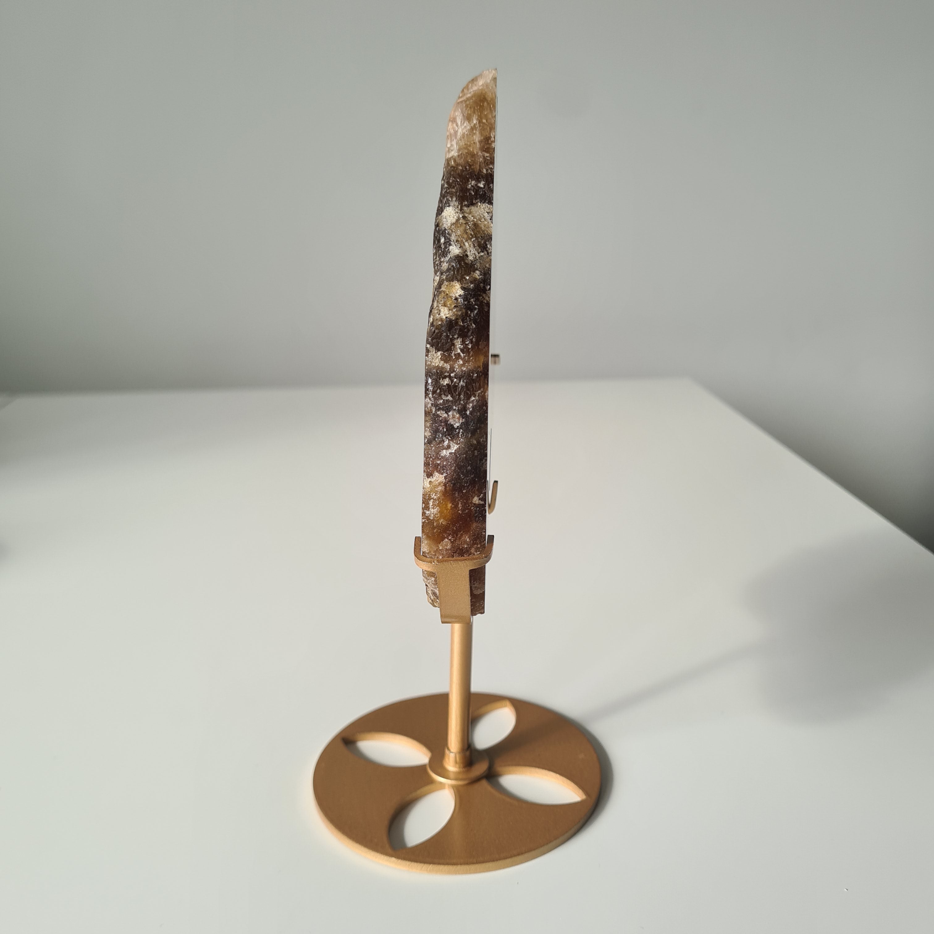 Aurora Fluorite Portal on custom stand | 23 cm with  stand