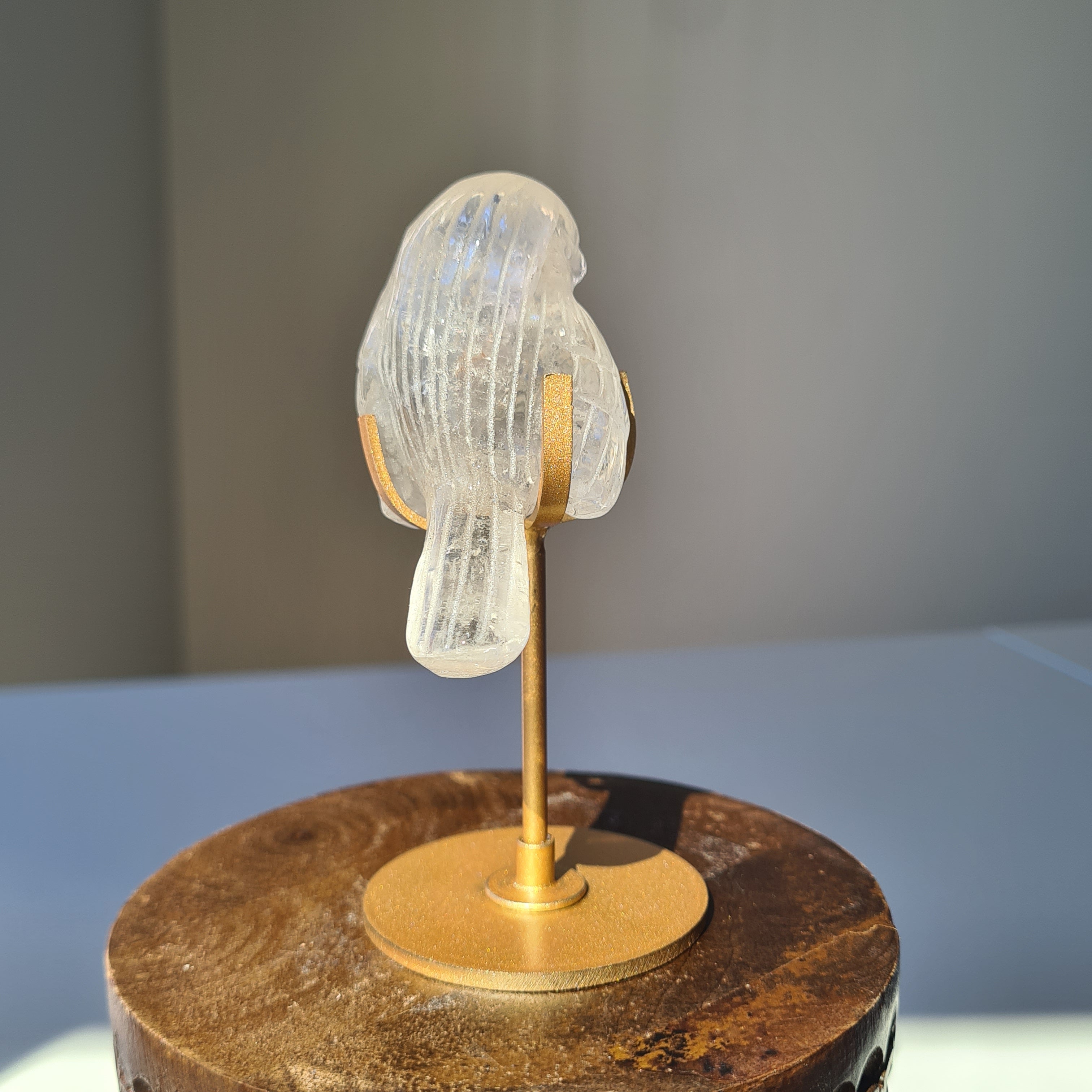 Quartz Bird 🐦 On Stand | Appx 6.5 cm
