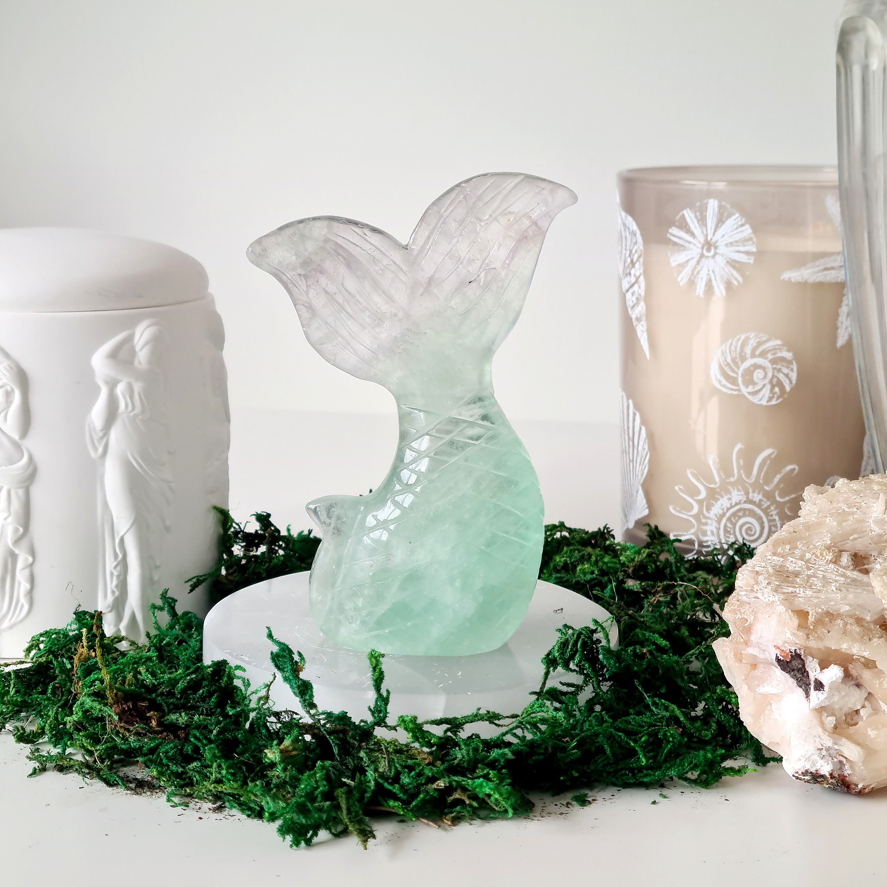 Siren & Mermaid Tail | A | Fluorite