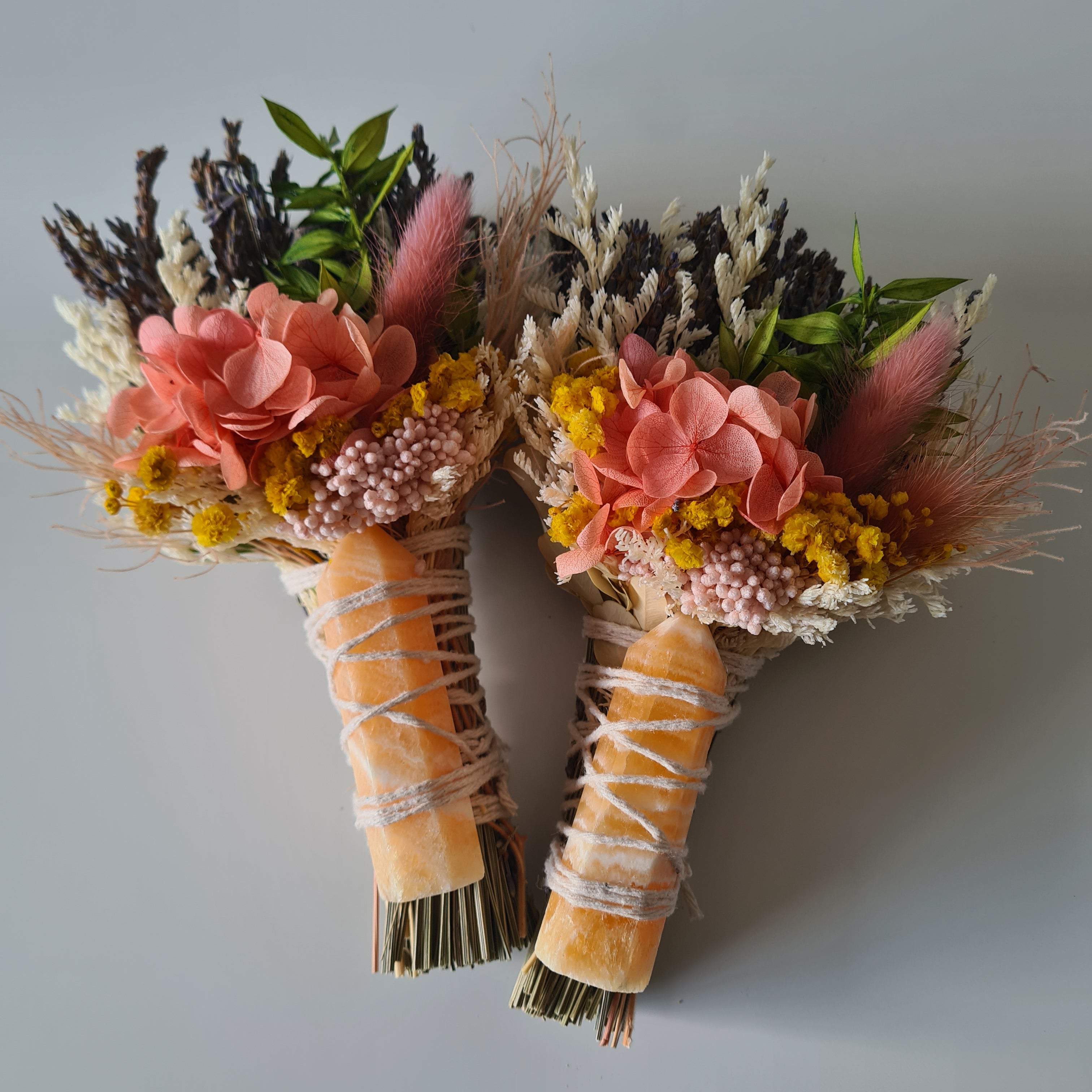 Joyful Energy | Calcite Flower Wand | 1 Piece