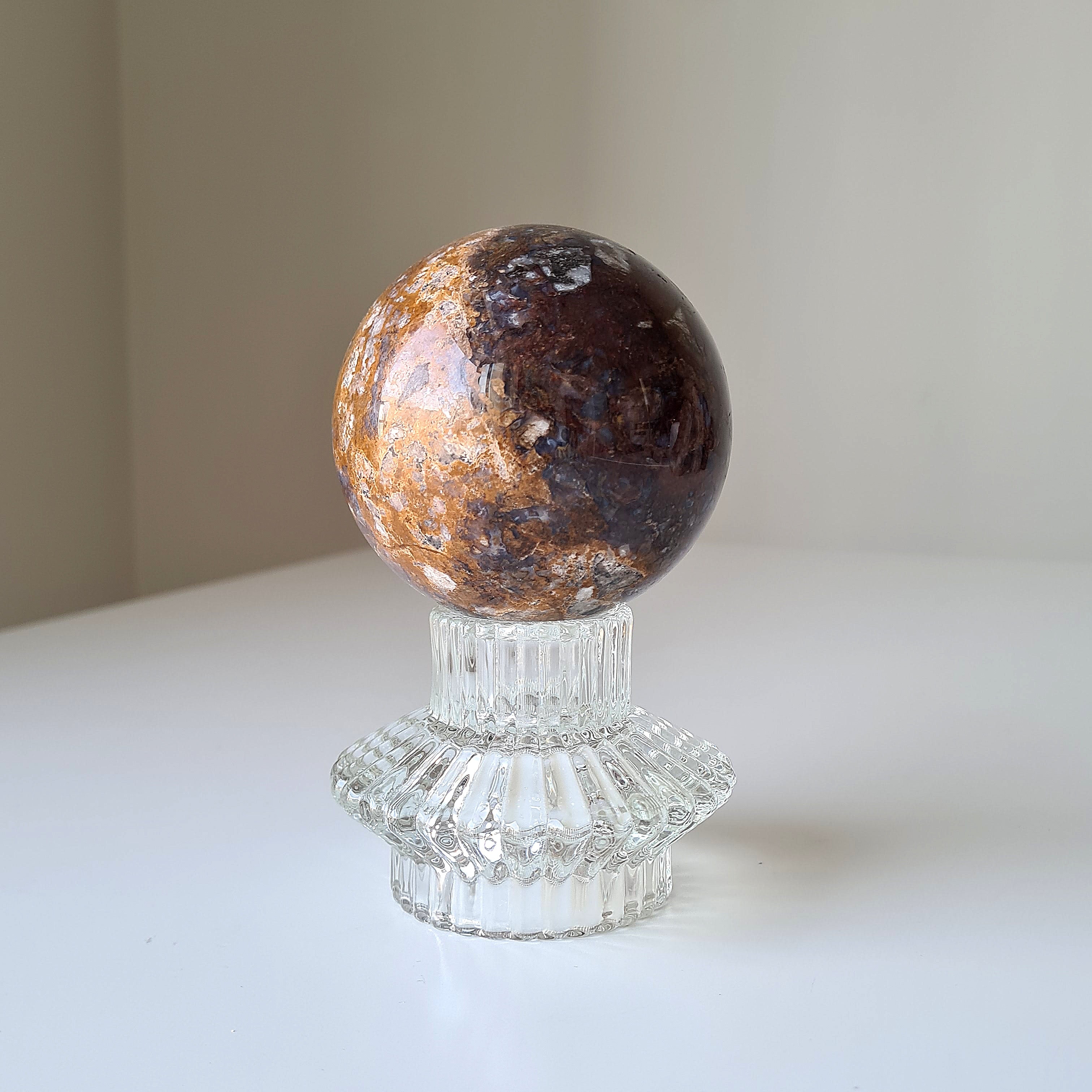 Pietersite Sphere On Stand | A | Appx 500 g | 7.3 cm