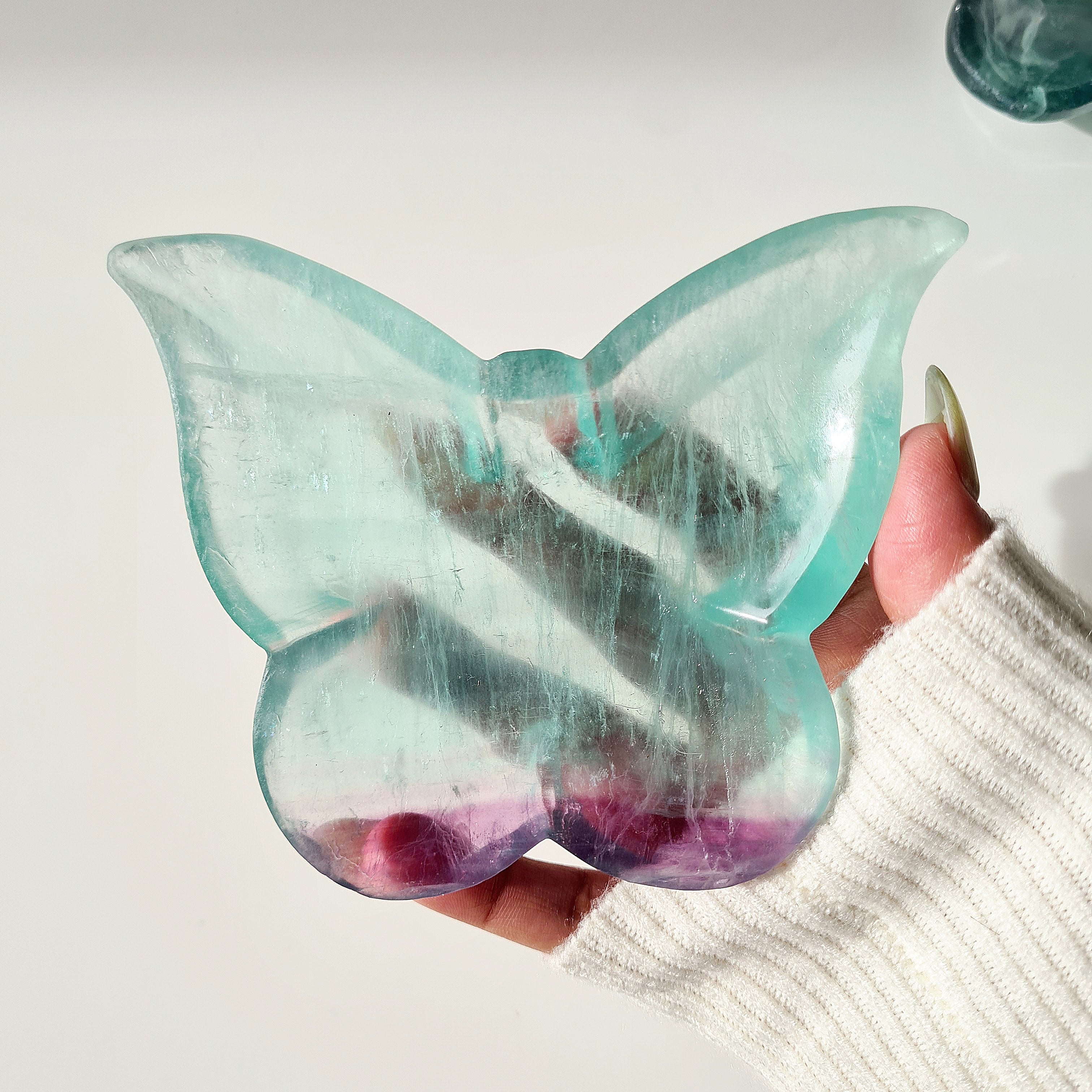 Fluorite Butterfly Bowl | B