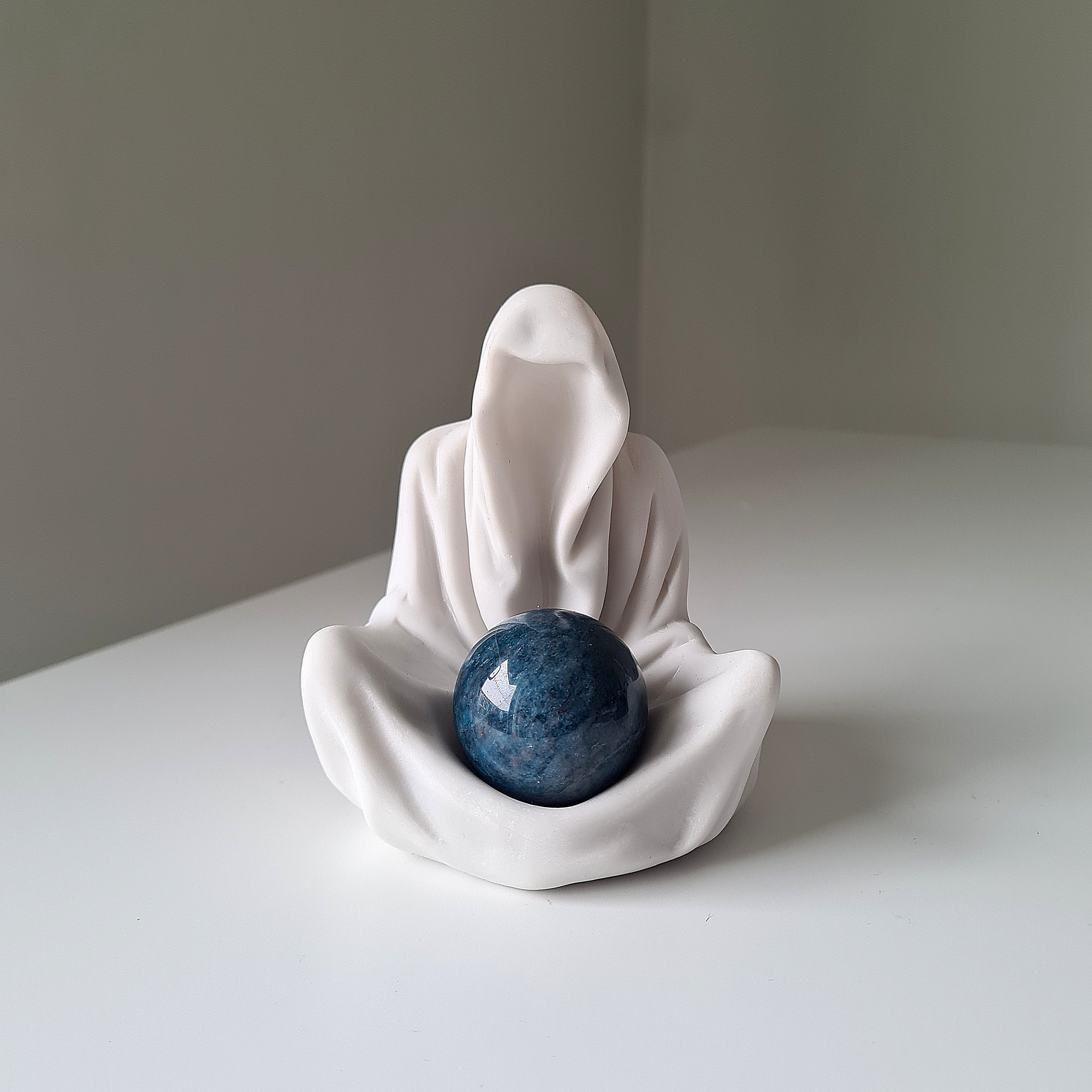 Gate Keeper with Blue Apatite Small Sphere