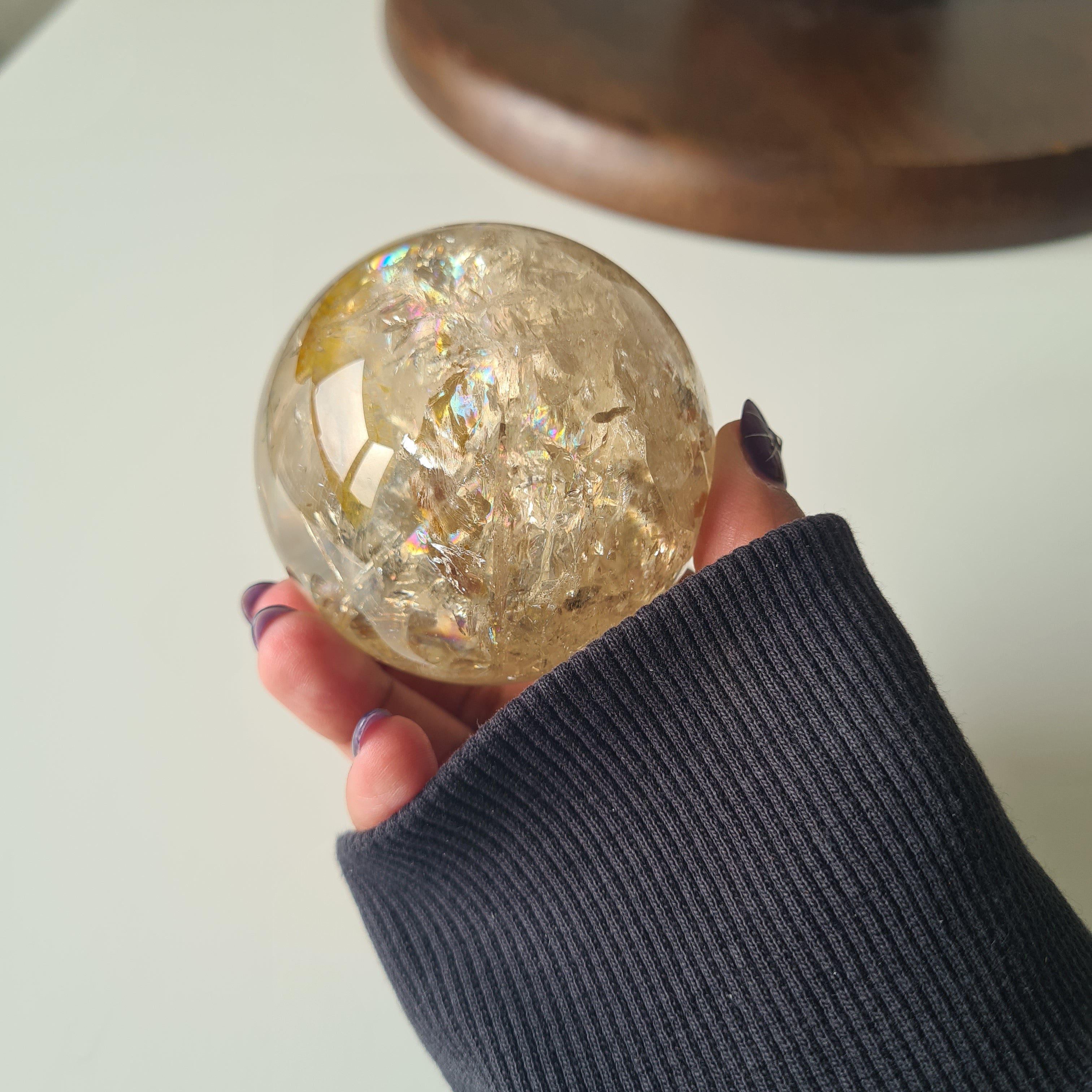 Citrine Sphere | C | 392 g | 6 cm