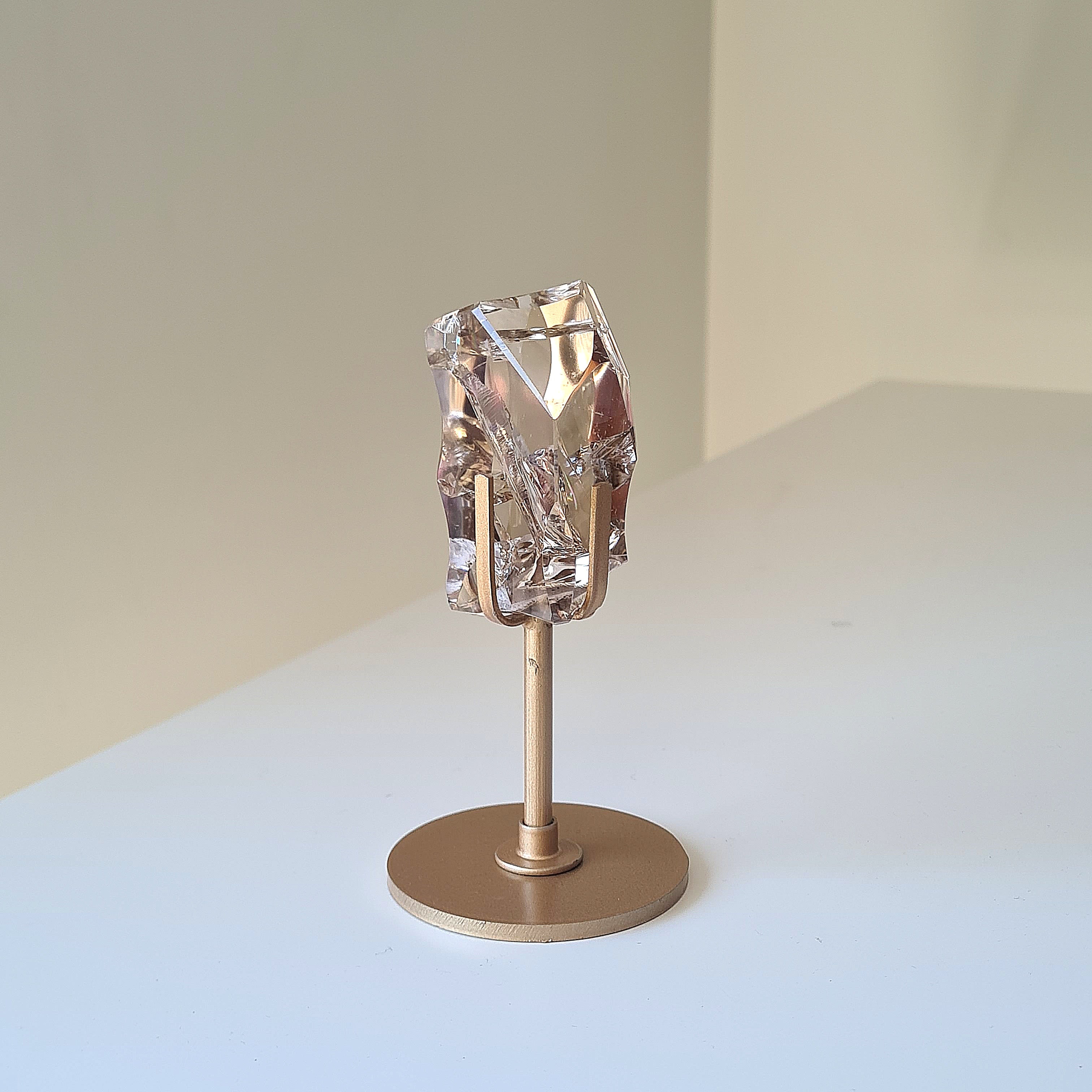 Gemmy Smokey Quartz on Custom Stand | Appx 6 cm
