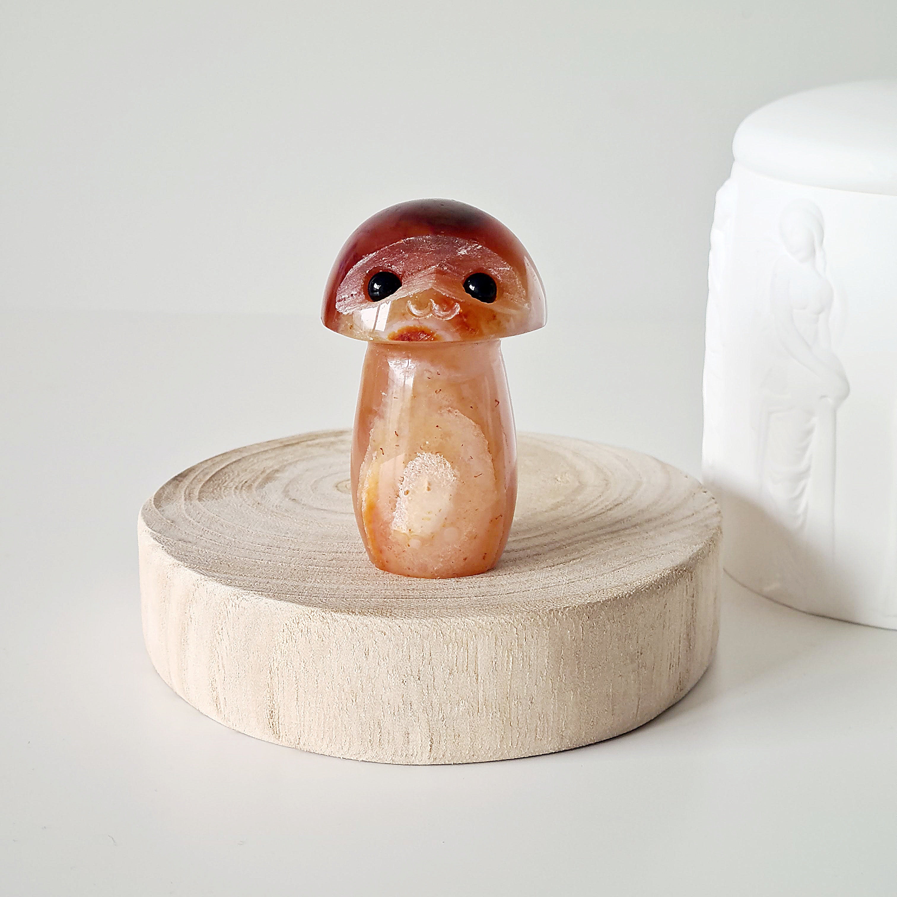 Carnelian Mushroom 🍄 | Forest Fae Collection | 123 g