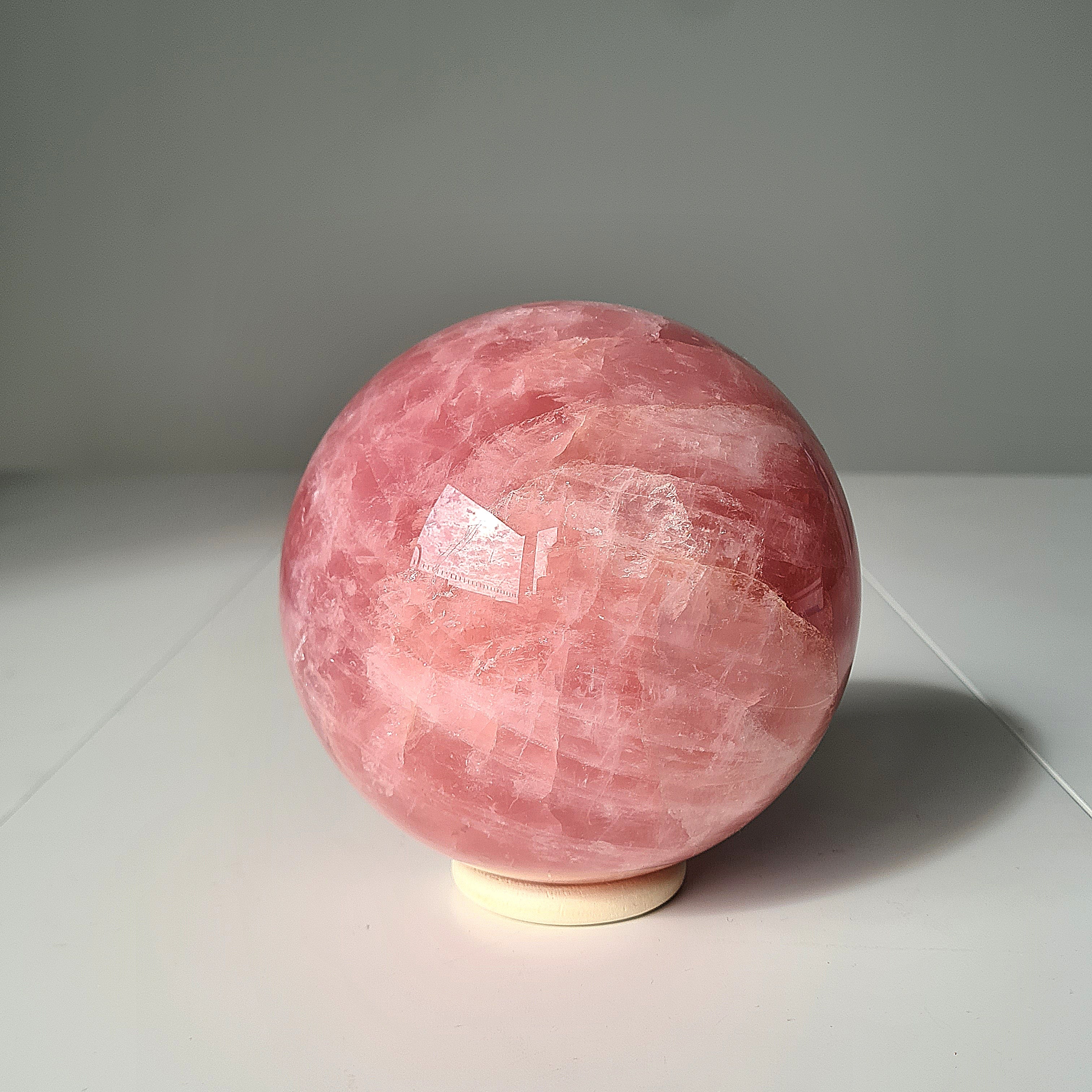 Rose Quartz Sphere🌹 | 2.27 kg | 11 cm