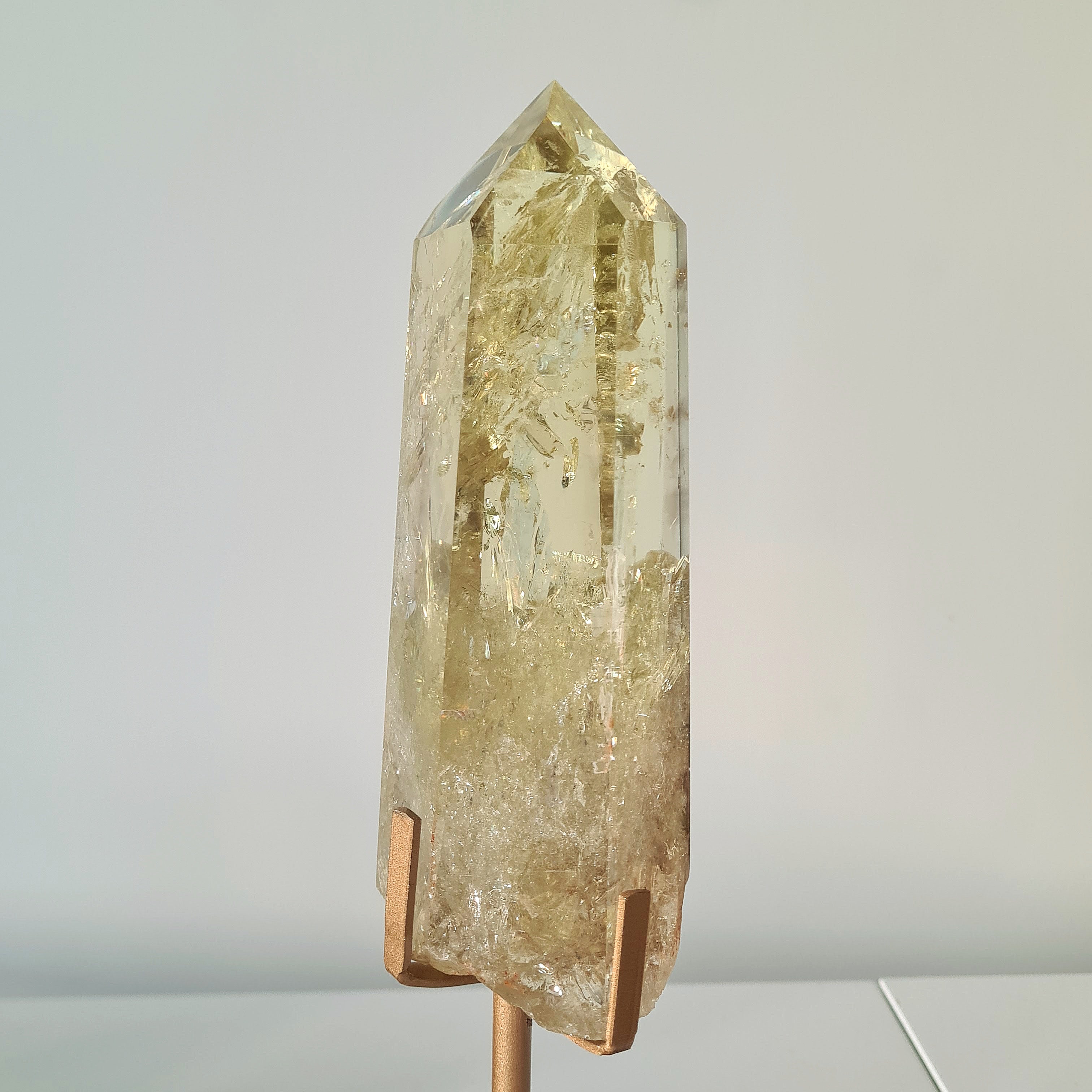 Citrine On Stand | Appx 16 cm tall