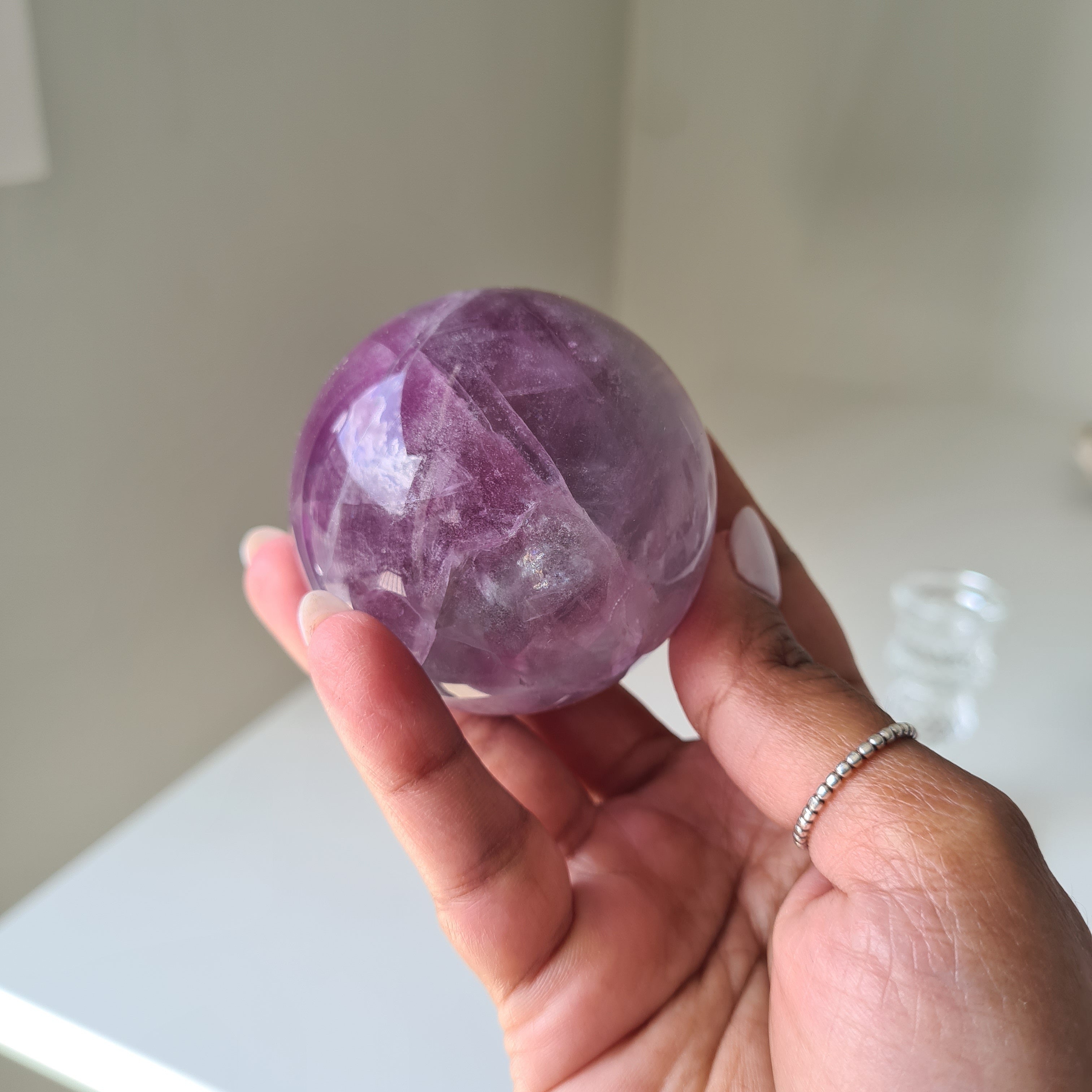 Intergalactic Fluorite with stand | i | 5.5 cm