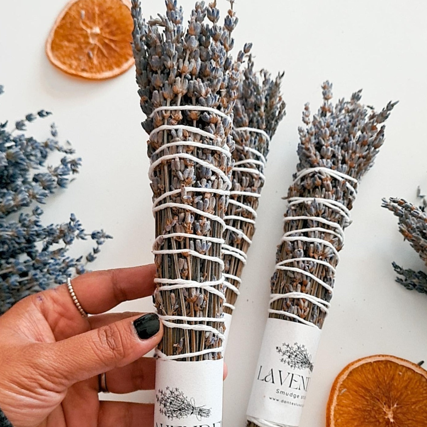 'Bad Juju Be Gone' Organic Lavender Smudge Stick | 1 Piece