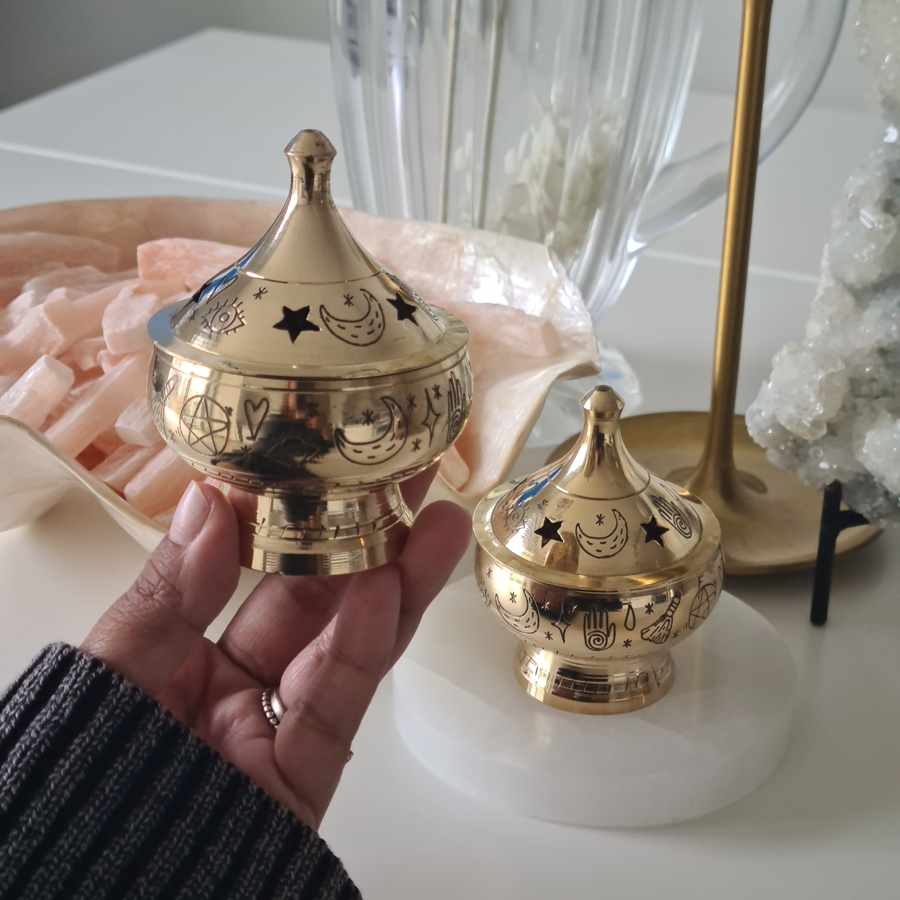 Incense Burner | Brass | 1 Piece Small