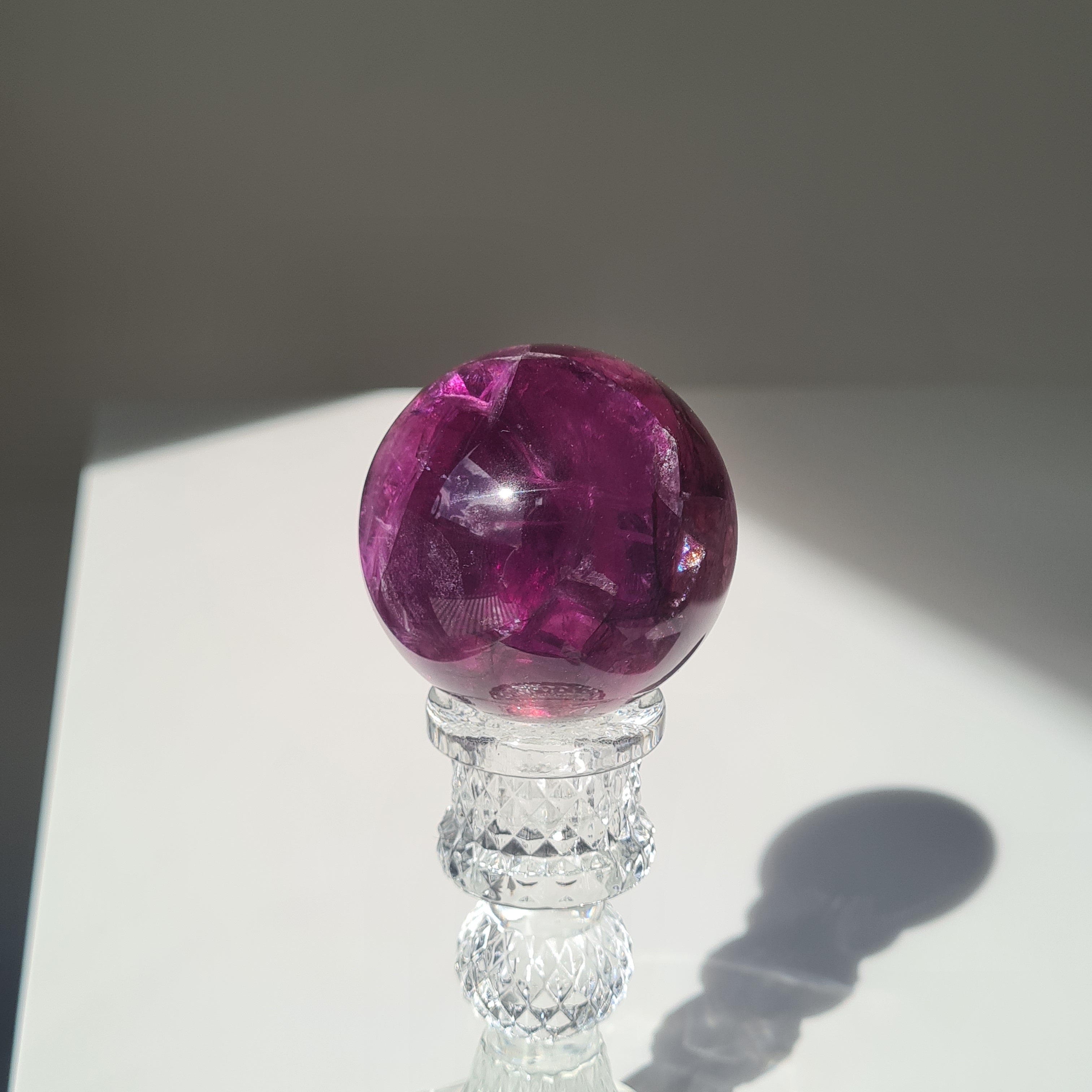 Intergalactic Fluorite with stand | D | 273 g | 5.4 cm