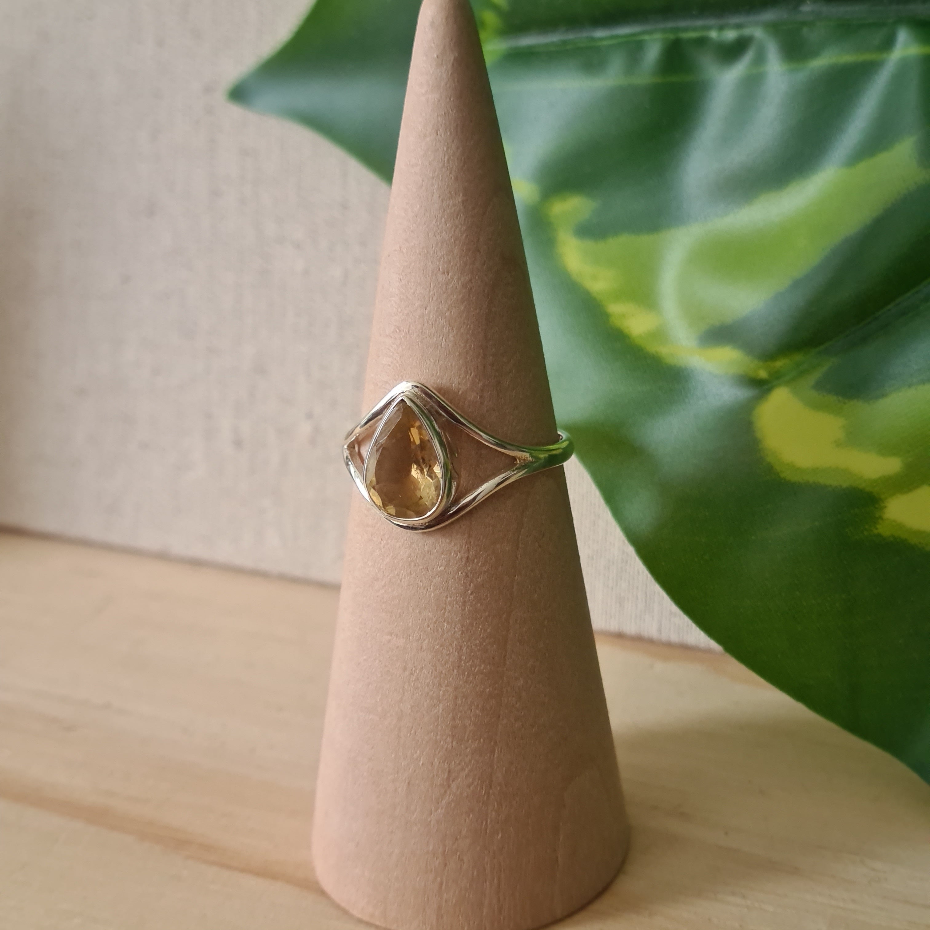 Citrine Ring | 925 Sterling Silver