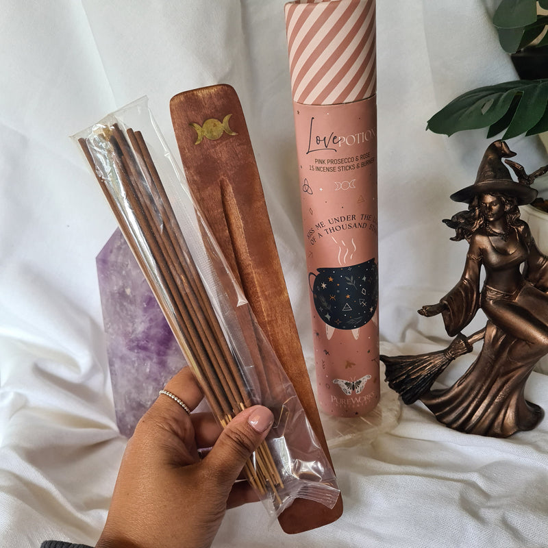 Love Potion | Incense With Ash Catcher