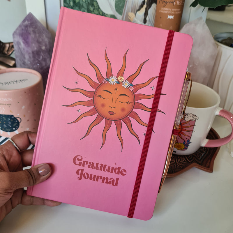 Sol | Journal + Rose Quartz Pen