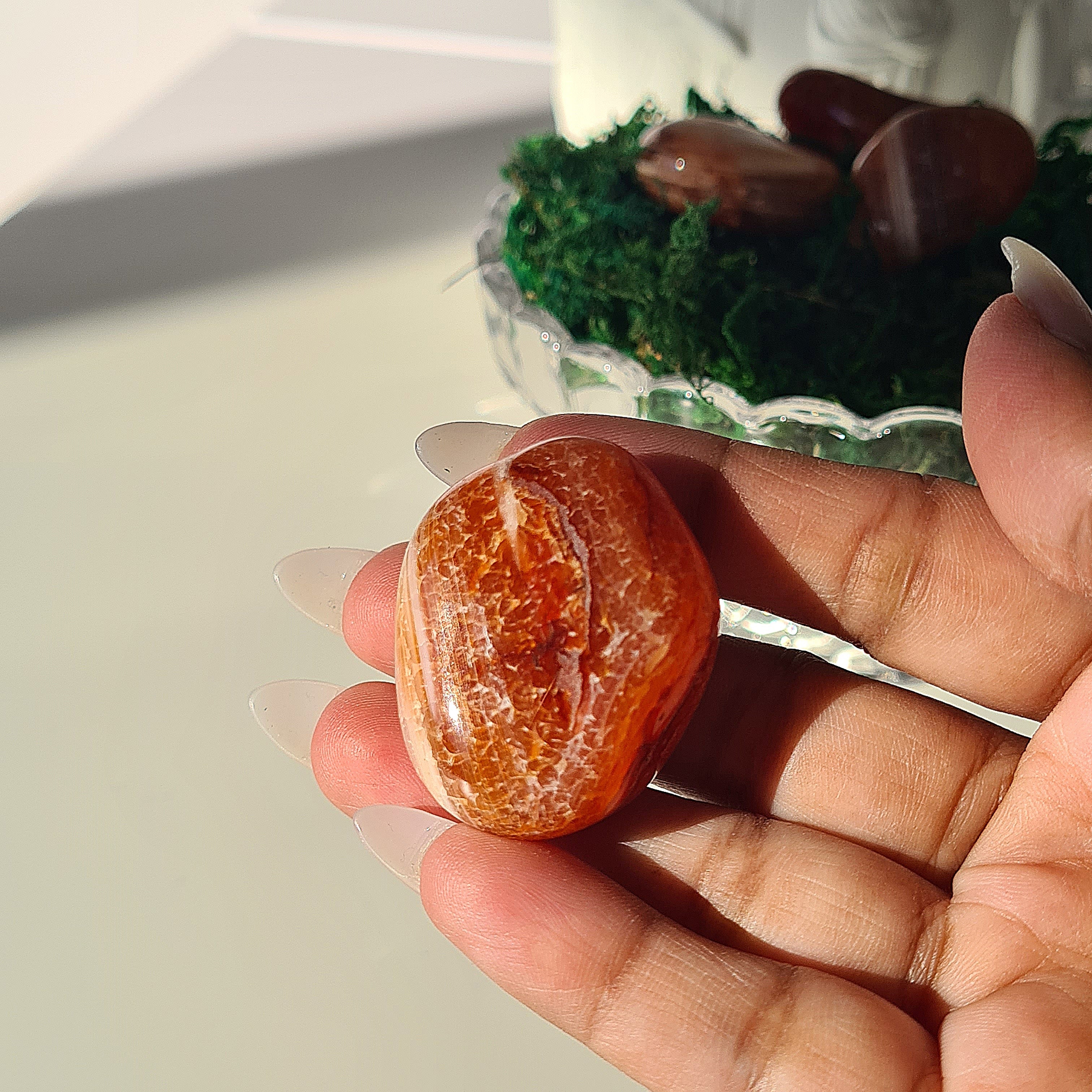 Carnelian Tumble