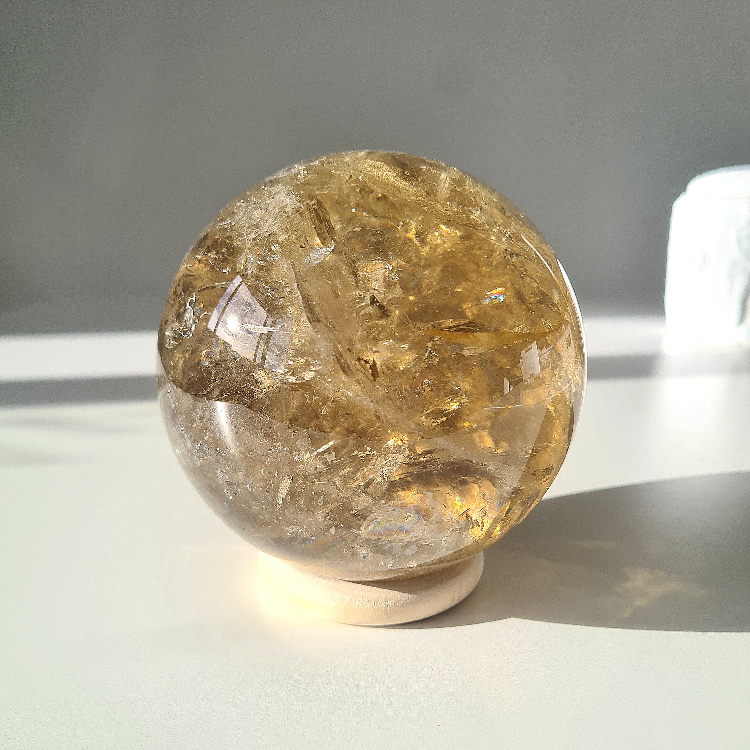 Citrine Sphere | Abundance, Forture & Joy | A Collector’s Piece | 1.5 kg