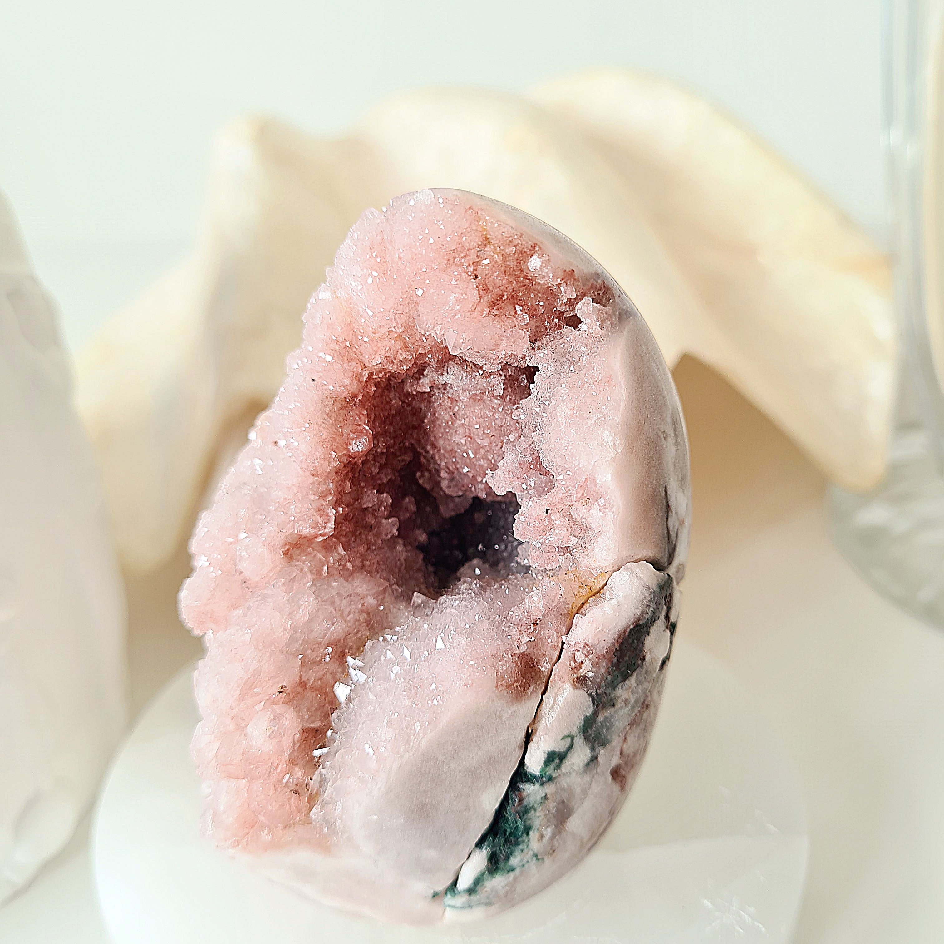 Flower Agate Pink Amethyst | G | 350 g