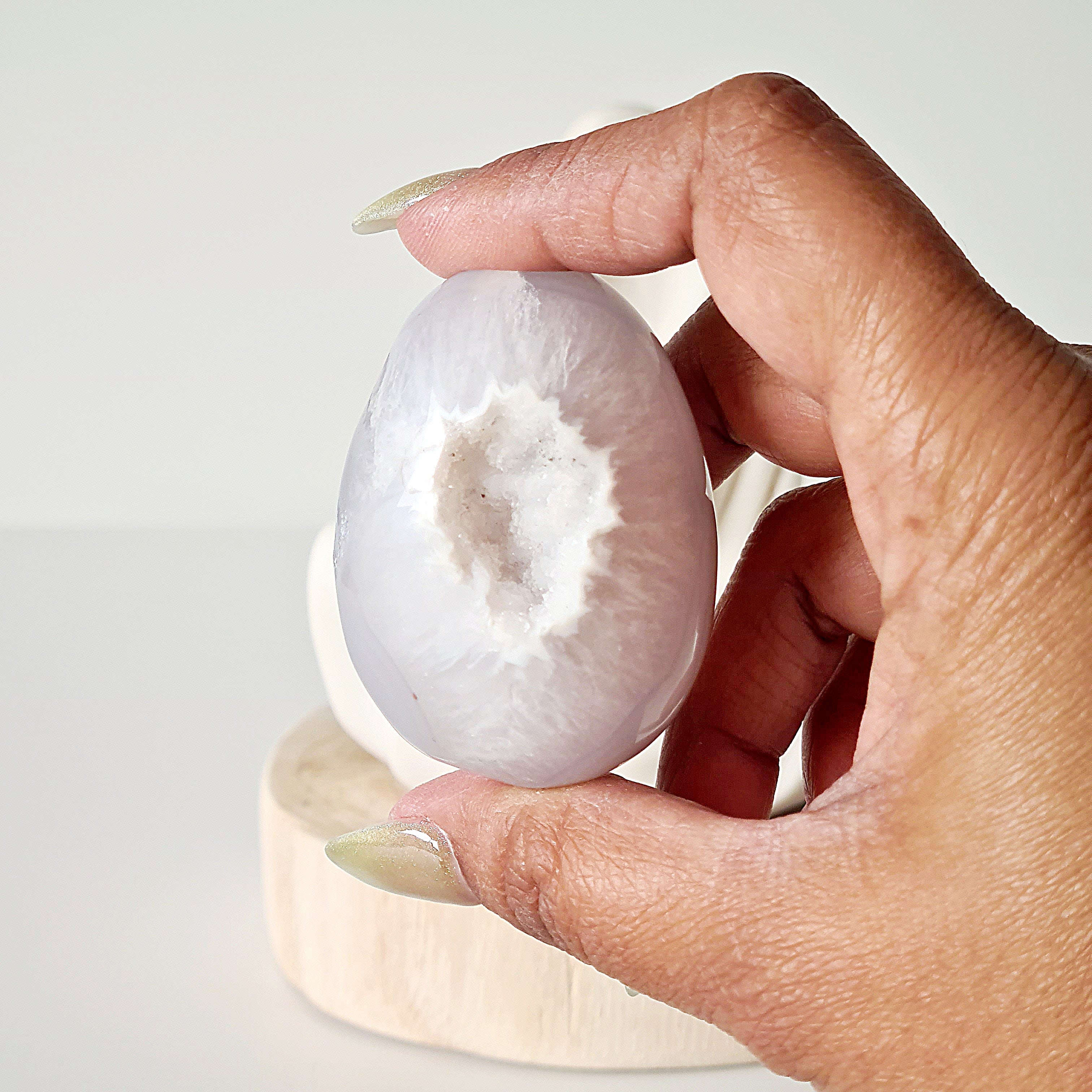 Gate Keeper with druzzy Agate egg
