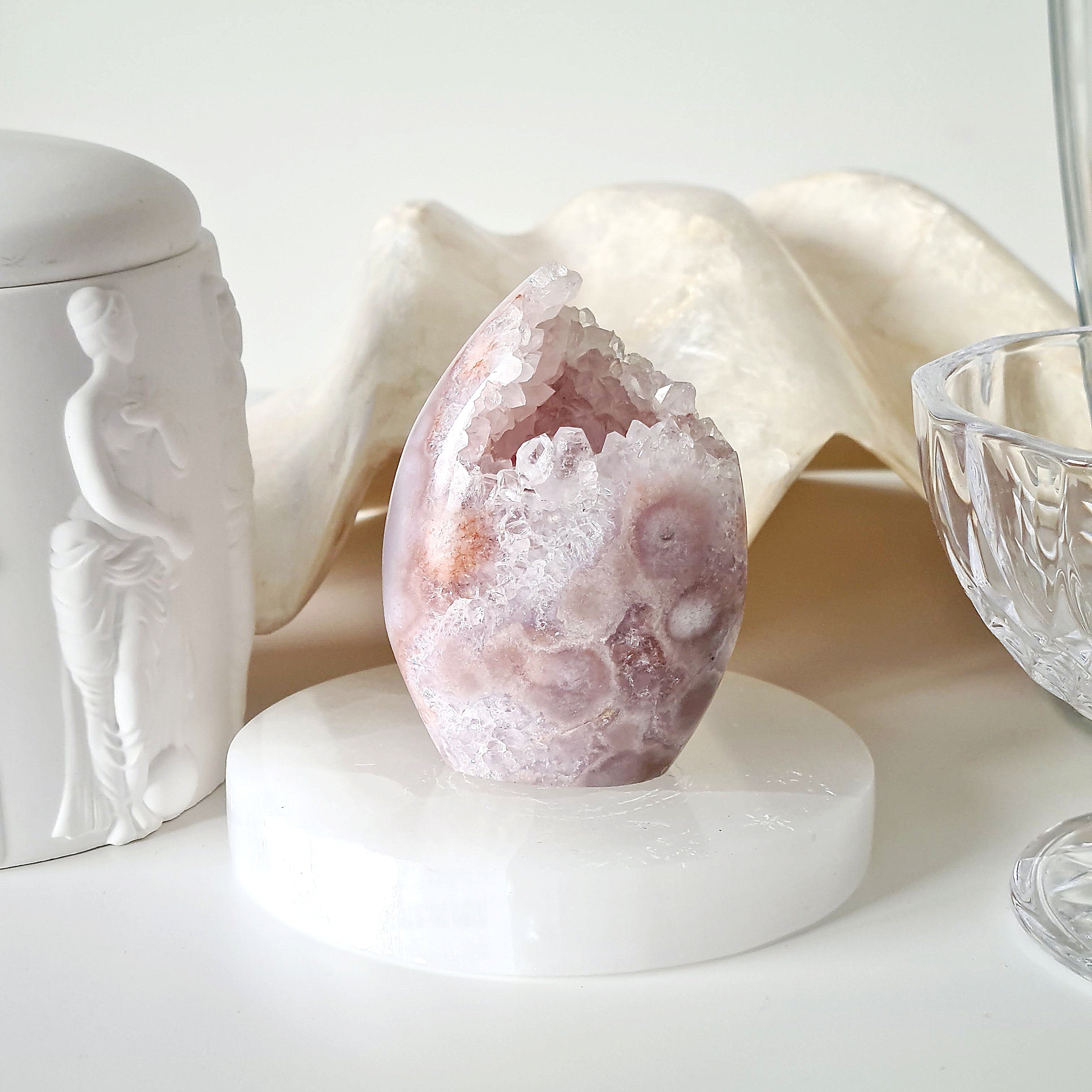 Flower Agate Pink Amethyst | E | 180g