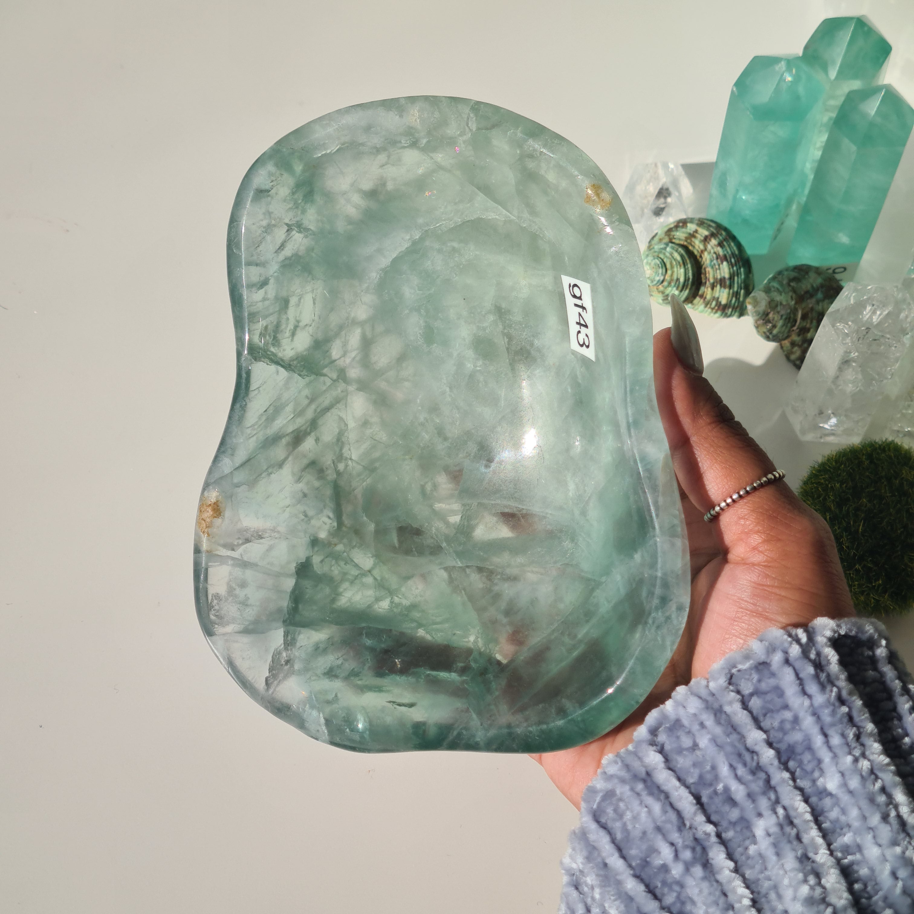 Fluorite Crystal Bowl | gf43