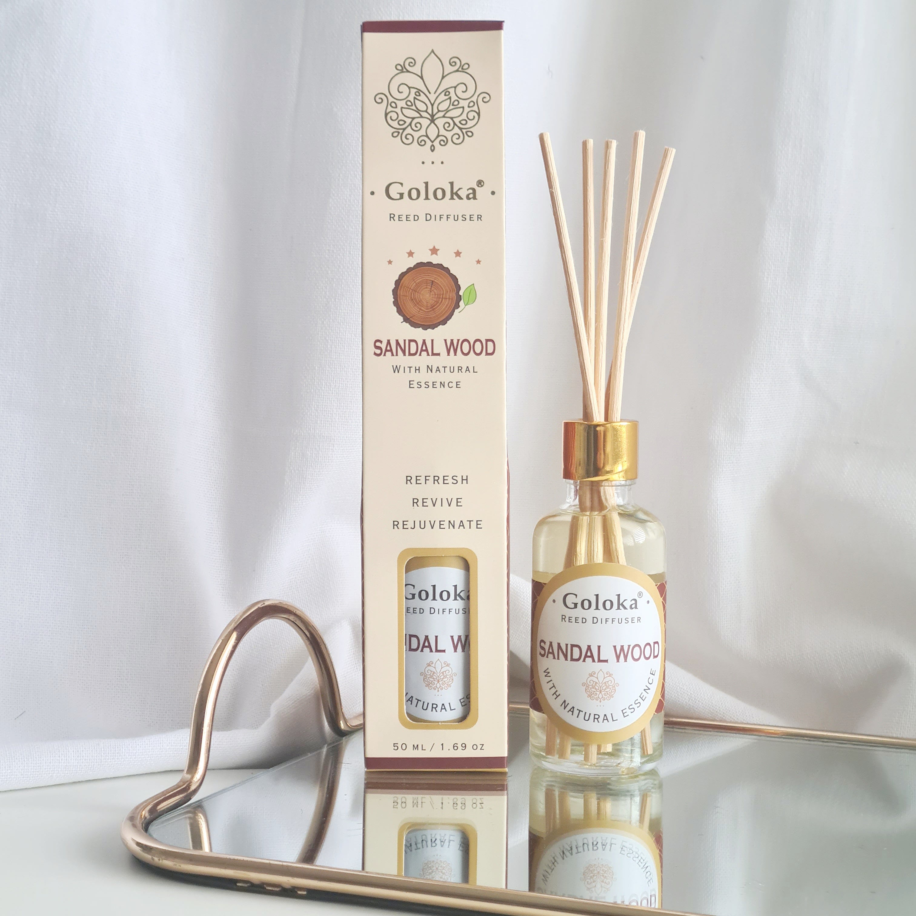 Reed Diffuser – Sandalwood (Mini)