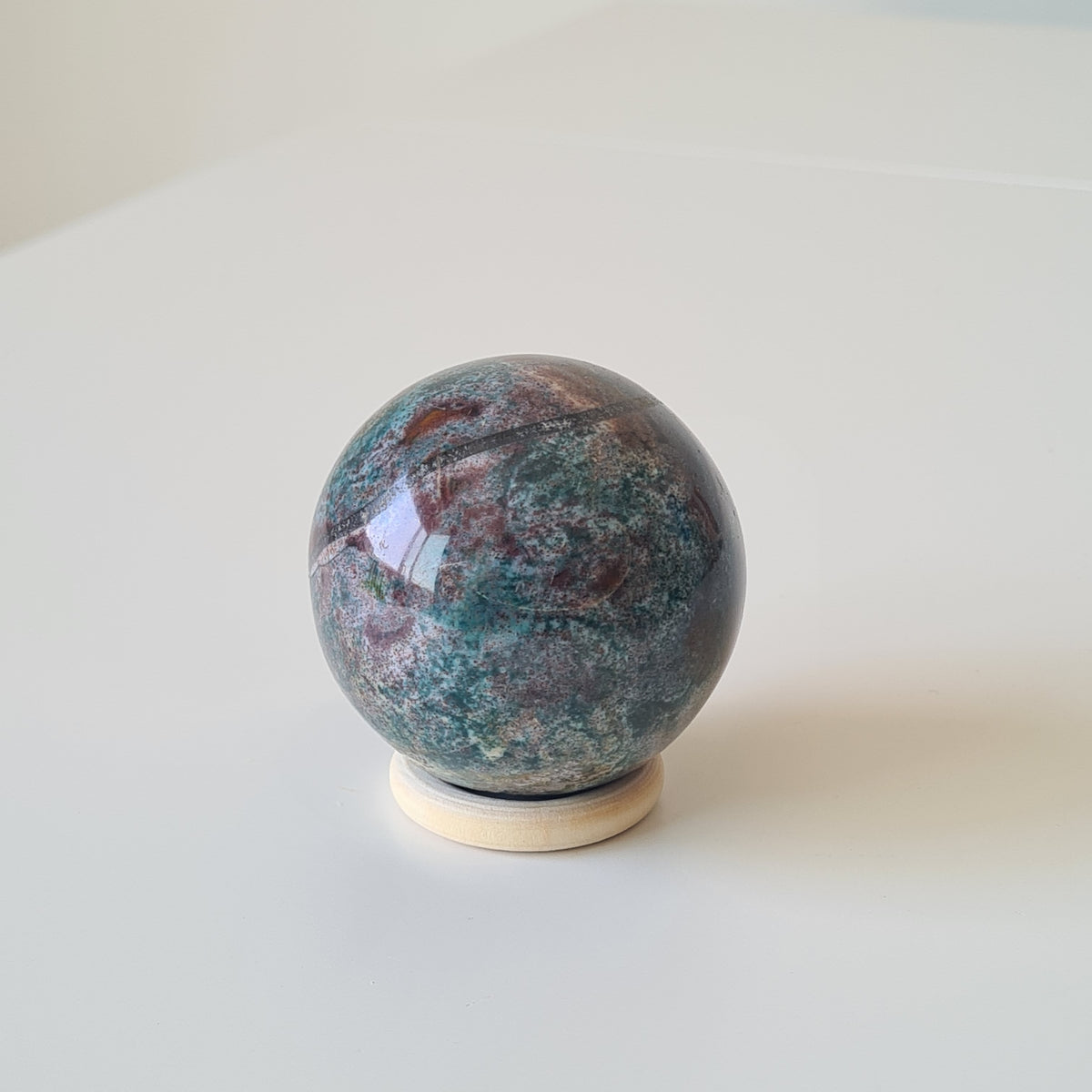 Ocean Jasper sphere | Small