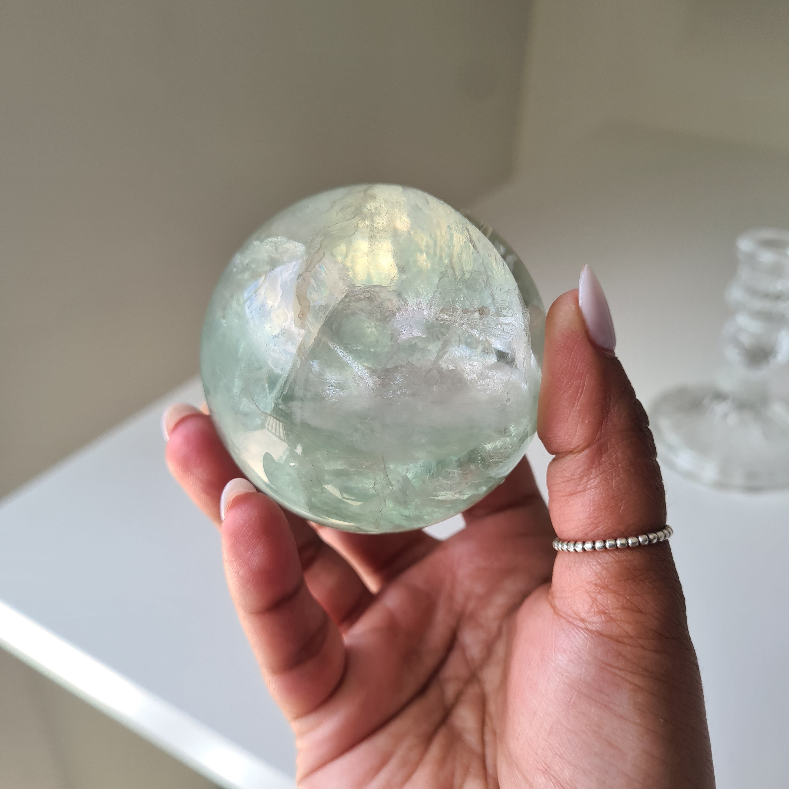 Intergalactic Fluorite with stand | a | 6.1 cm