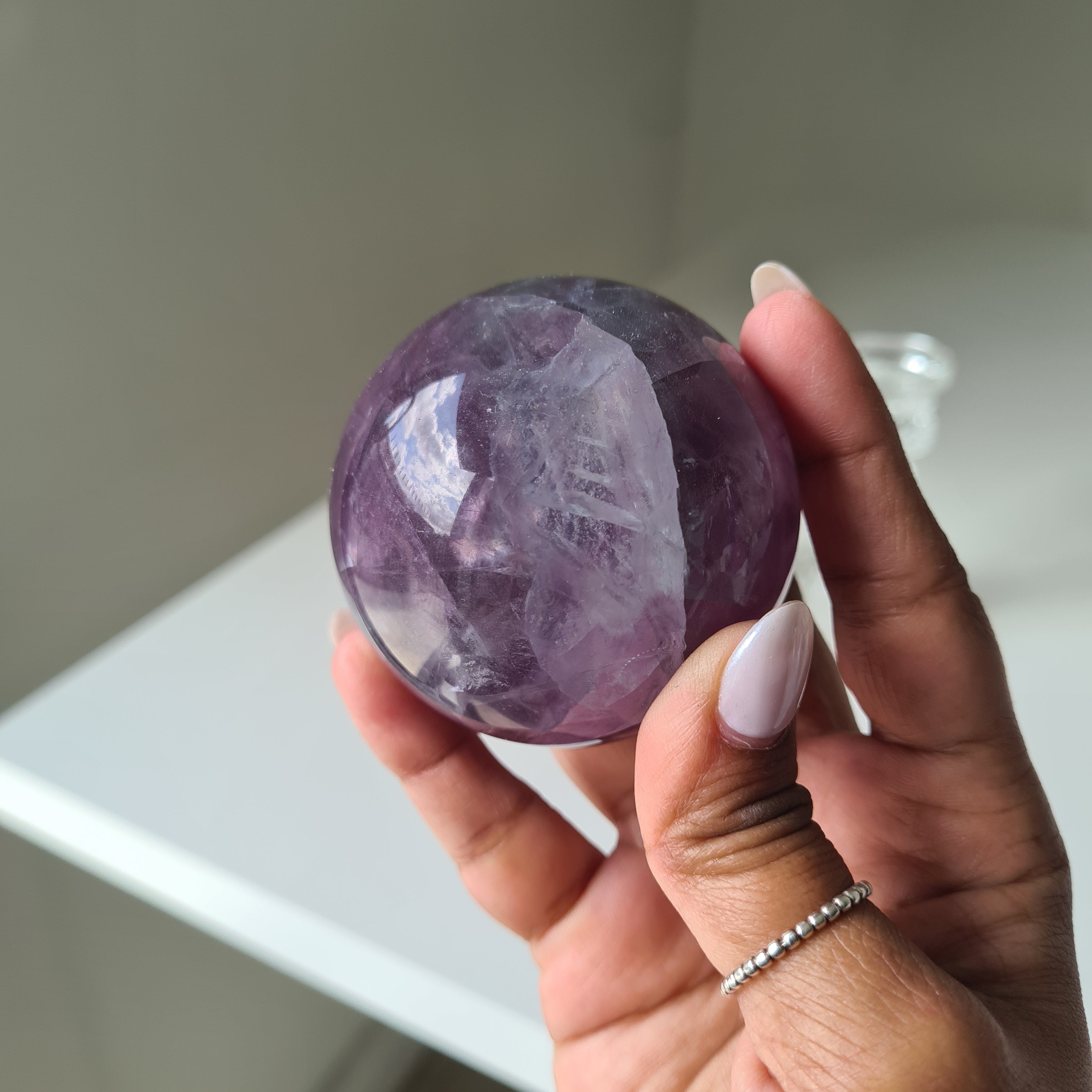 Intergalactic Fluorite with stand | e | 5.8 cm