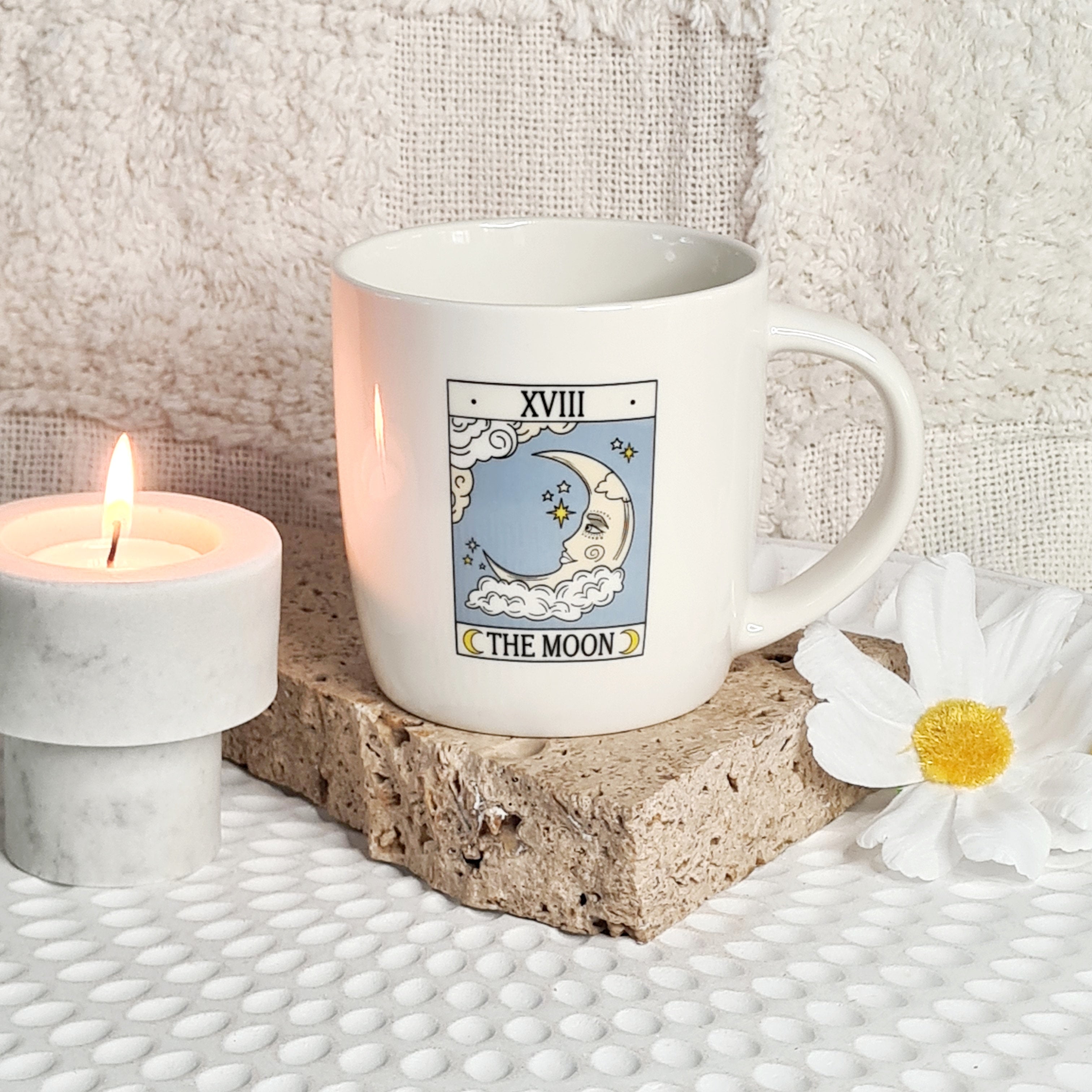 The Moon Vintage Tarot Mug 🌙