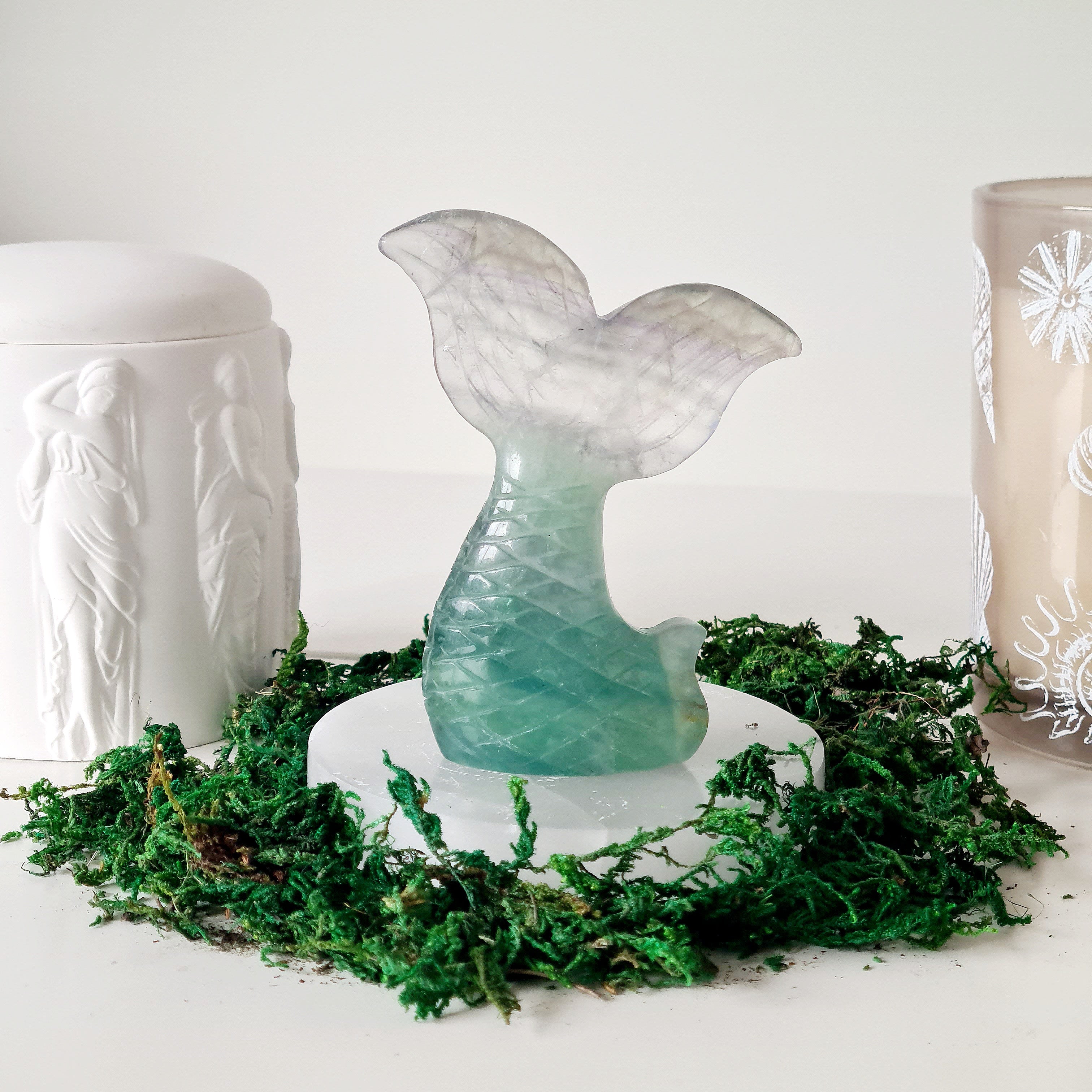 Siren & Mermaid Tail | B | Fluorite