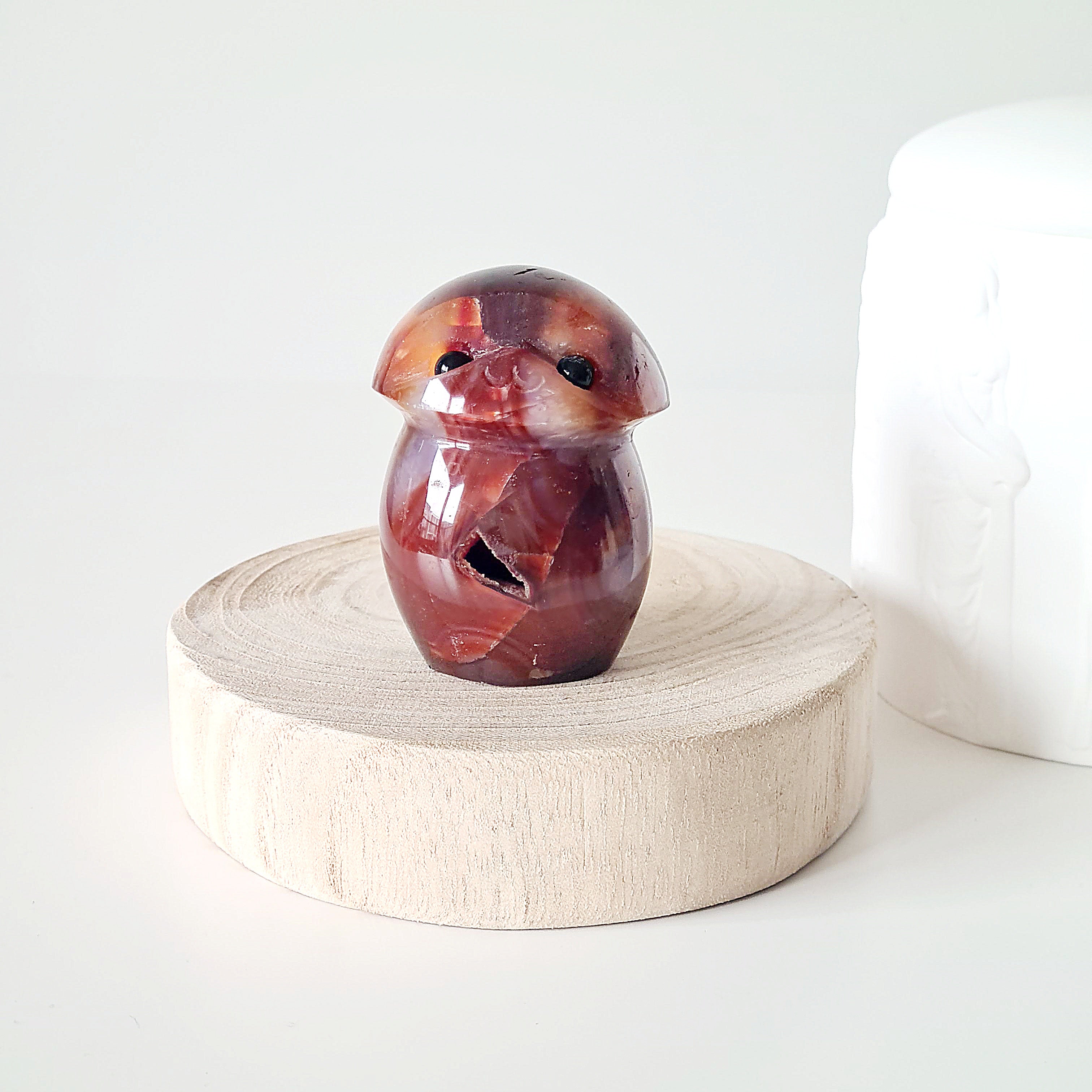 Carnelian Mushroom 🍄 | Forest Fae Collection | 173 g
