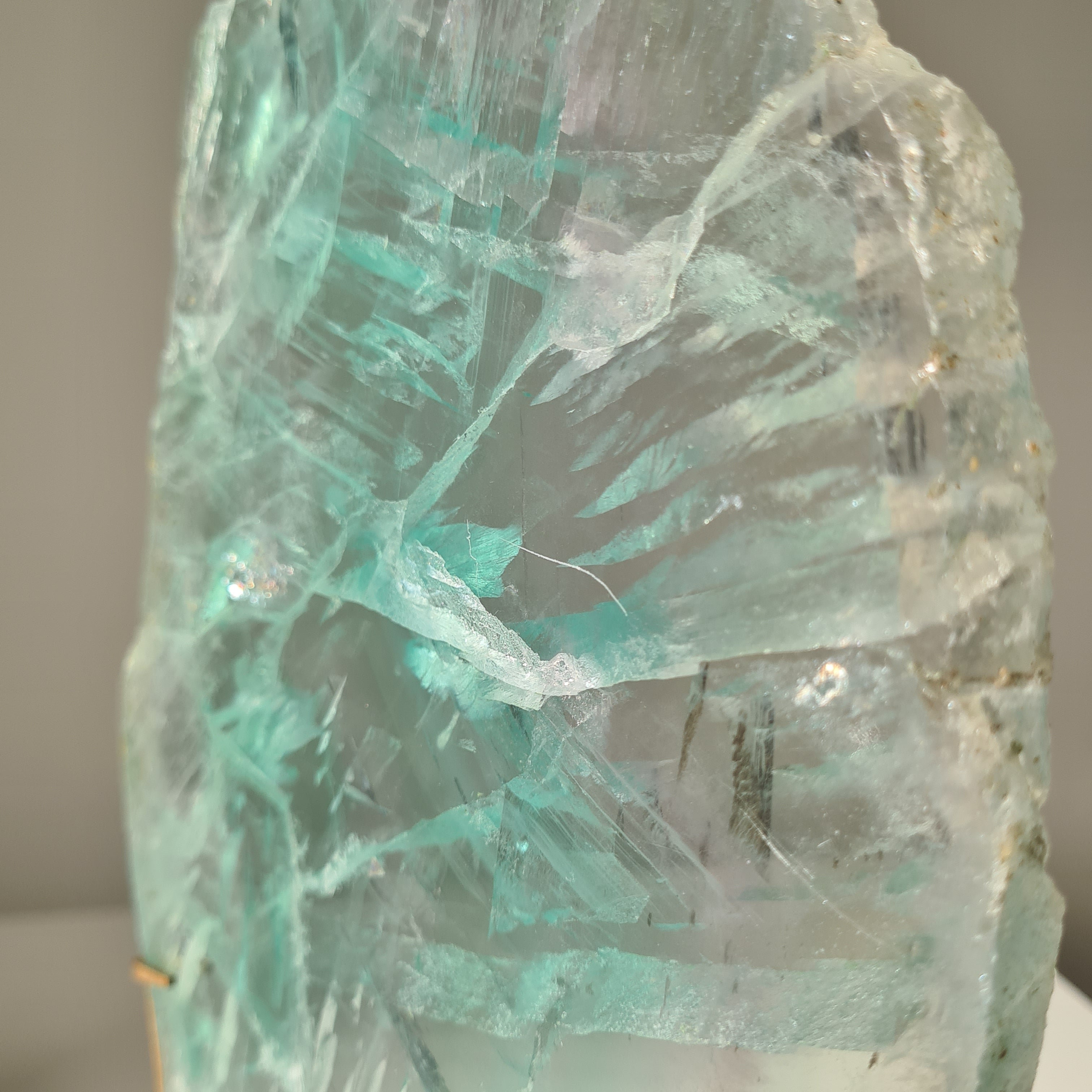 Fluorite Dream Portal On Custom Stand | 35 cm tall with stand