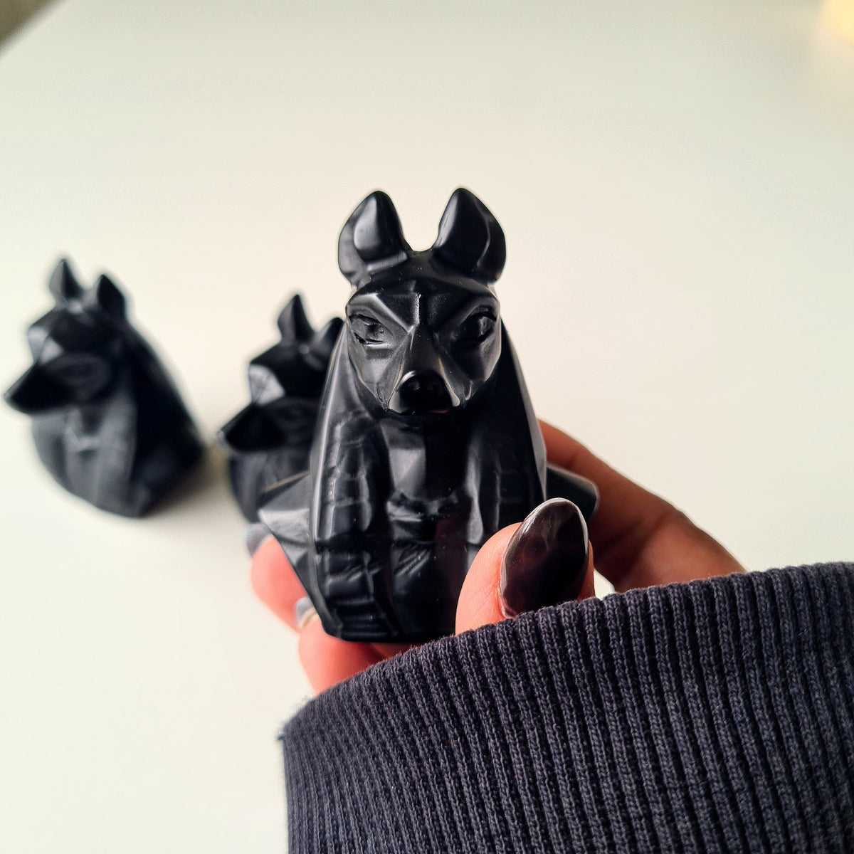 Anubis |Obsidian |Intutively Picked | 1 Piece