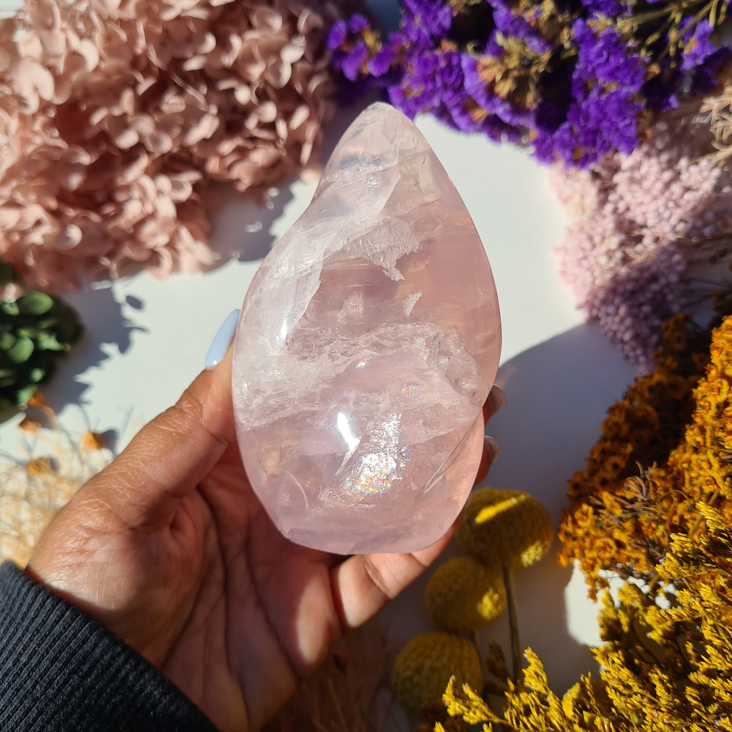 Rose Quartz Flame | 369 g