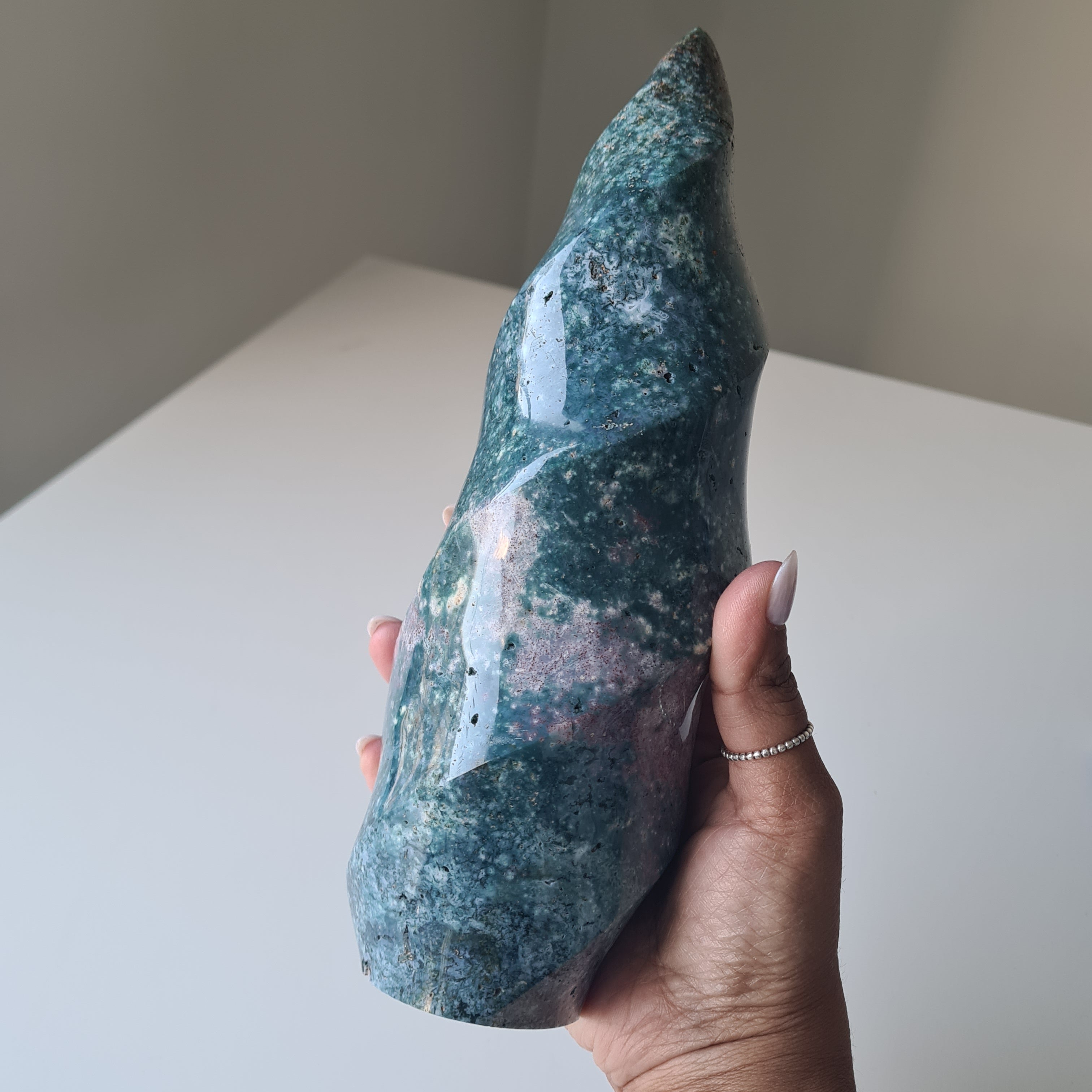 Ocean Jasper Flame | Large  | 22 cm tall