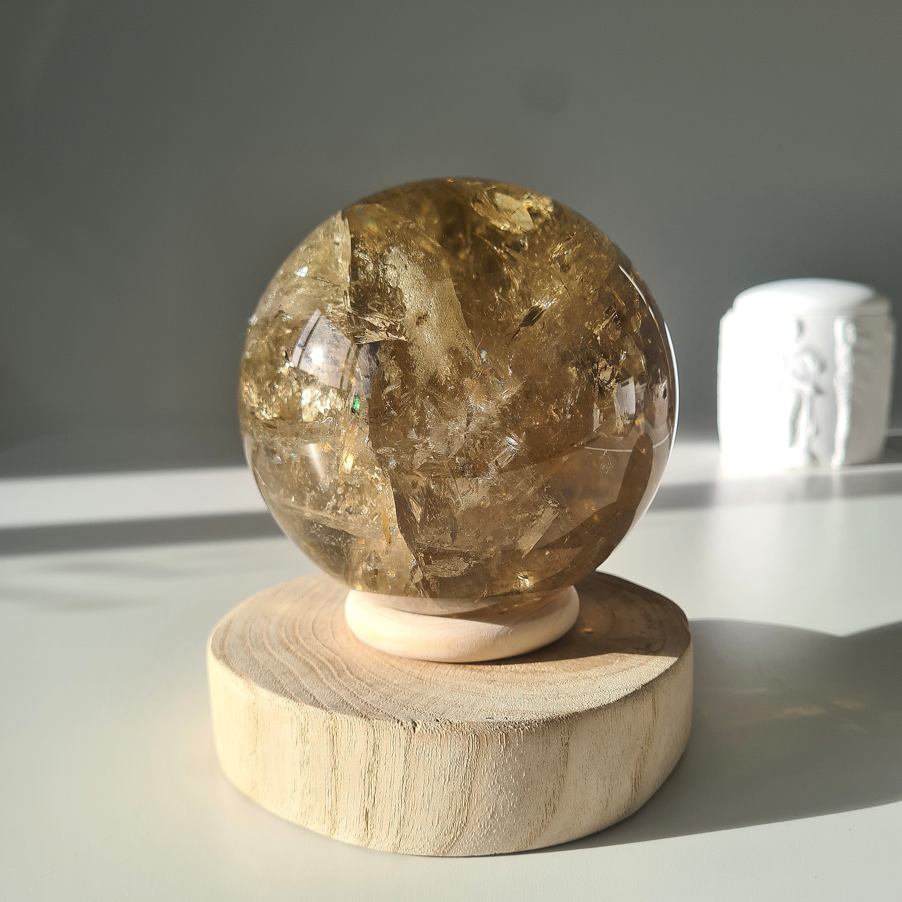 Citrine Sphere | Abundance, Forture & Joy | A Collector’s Piece | 1.5 kg