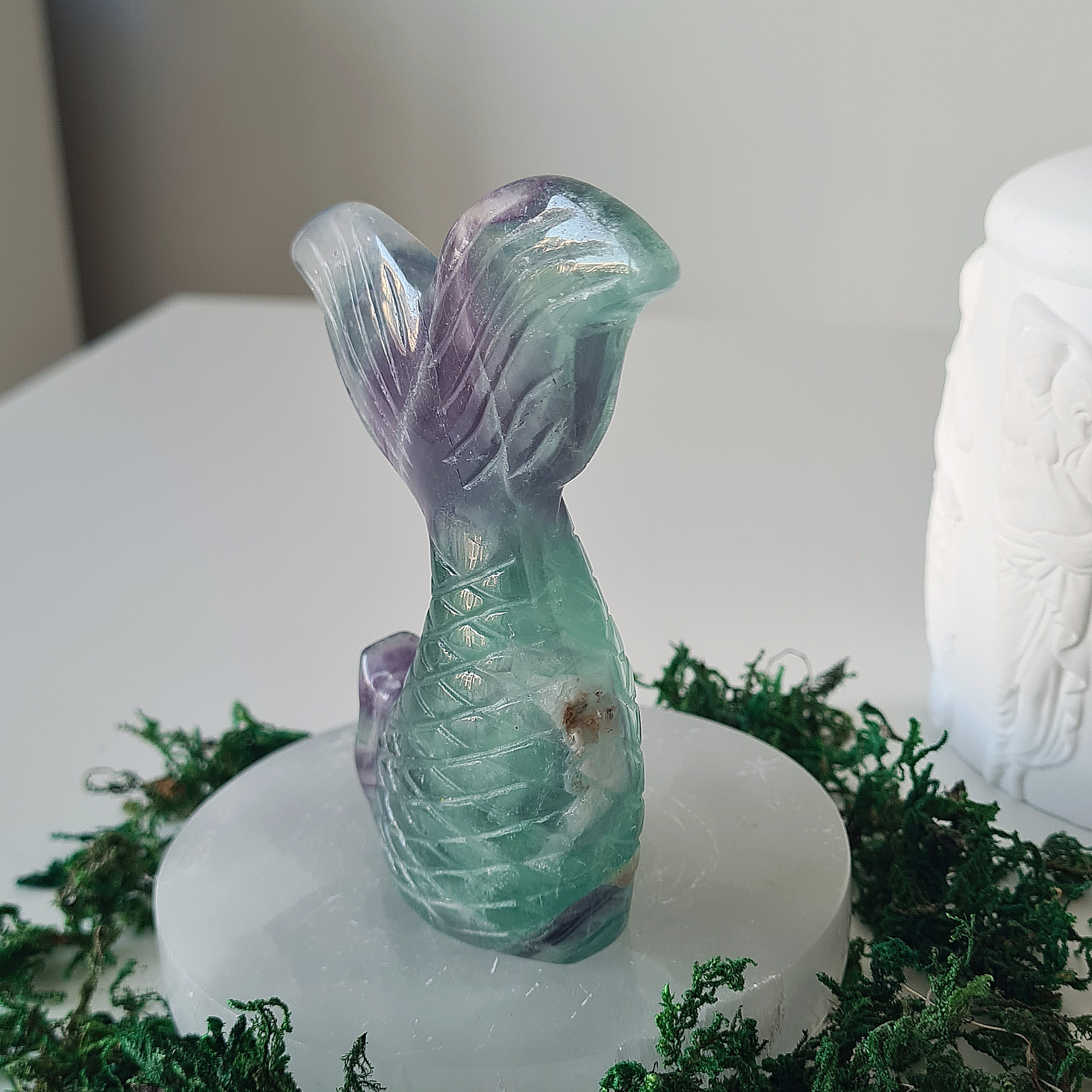 Siren & Mermaid Tail | 10 | Fluorite