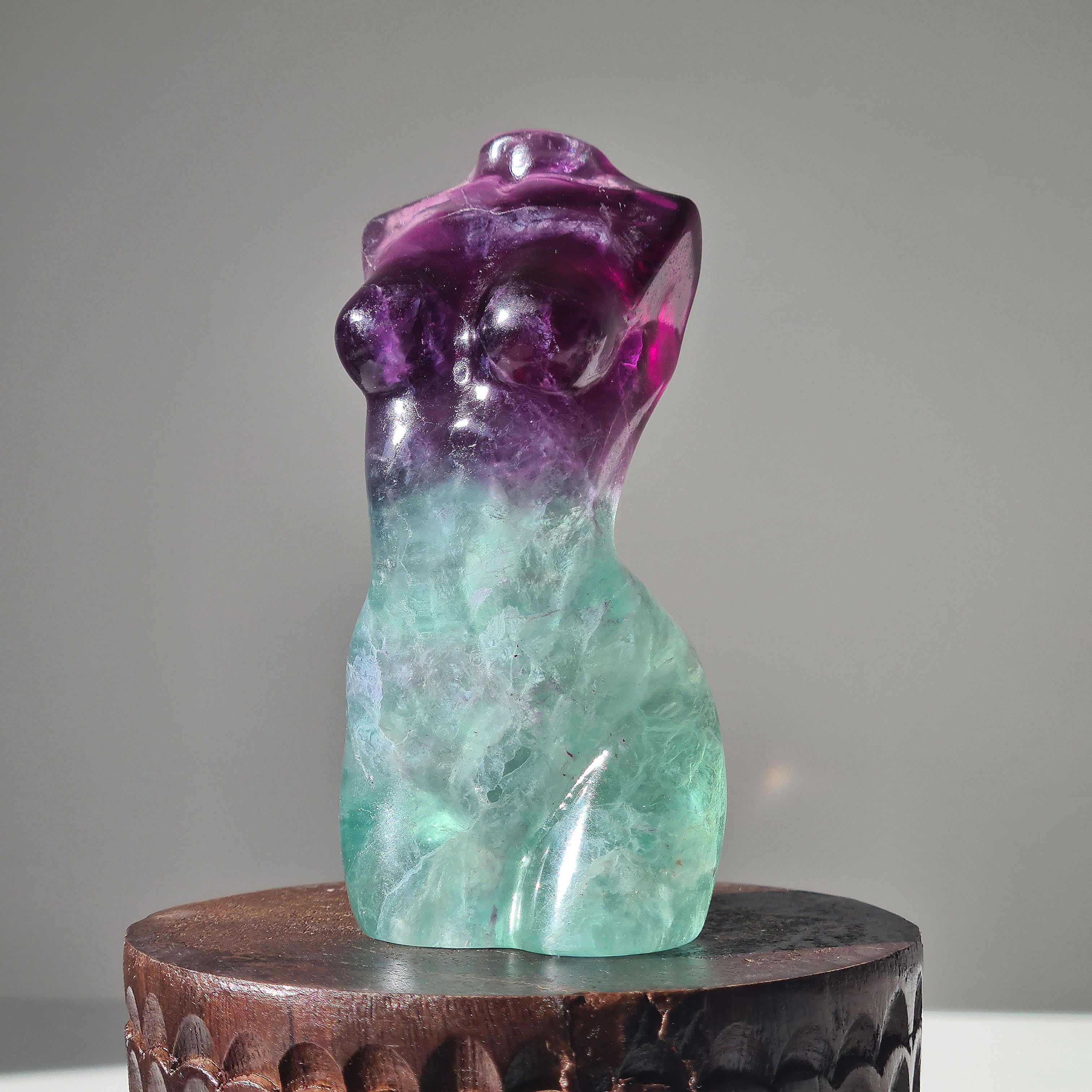Fluorite Crystal Goddess | A | 400 g