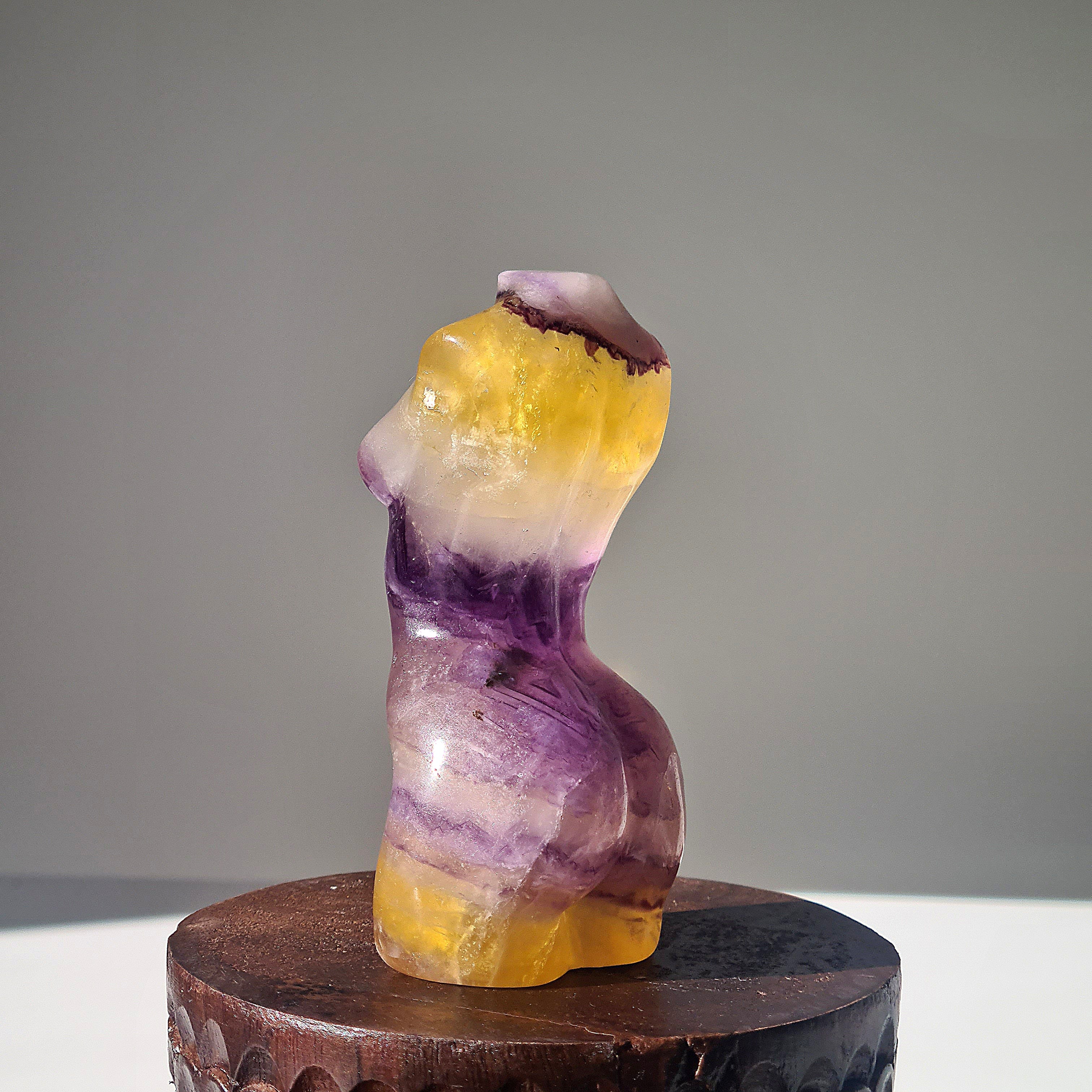 Fluorite Crystal Goddess | D | 340 g