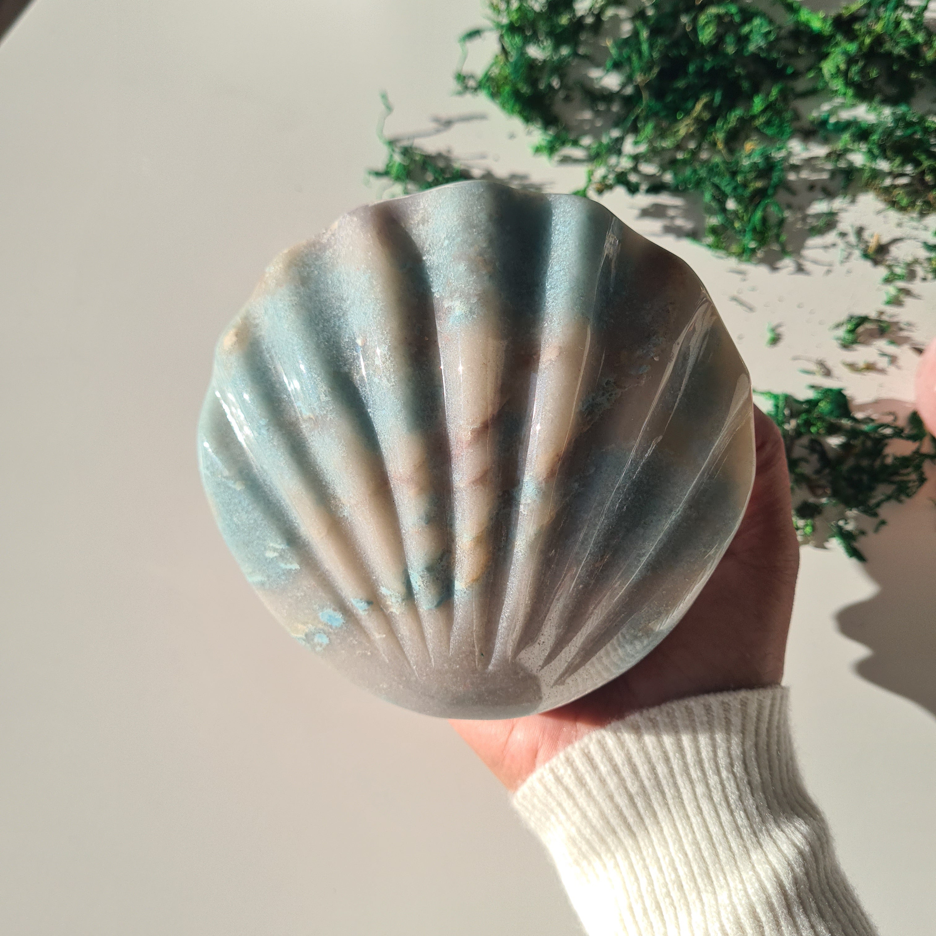 Mermaid Shell| Trolleite Crystal | 830 g
