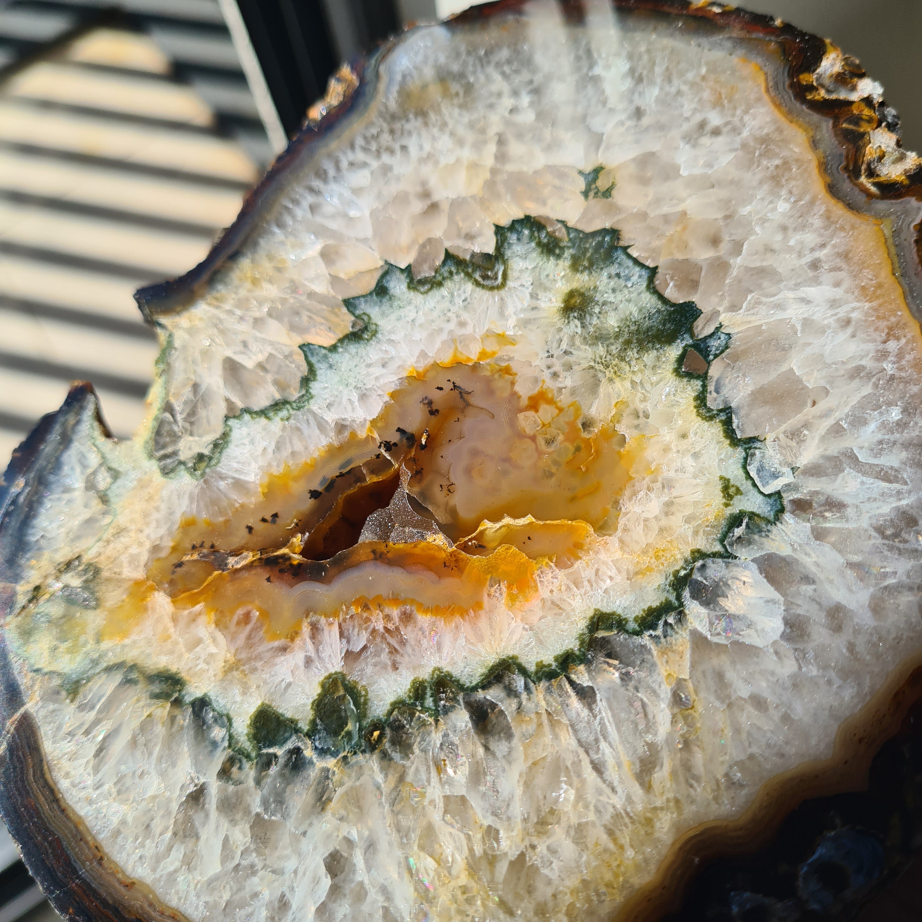 Agate Portal | One Side Polished | 960 g | 16 cm