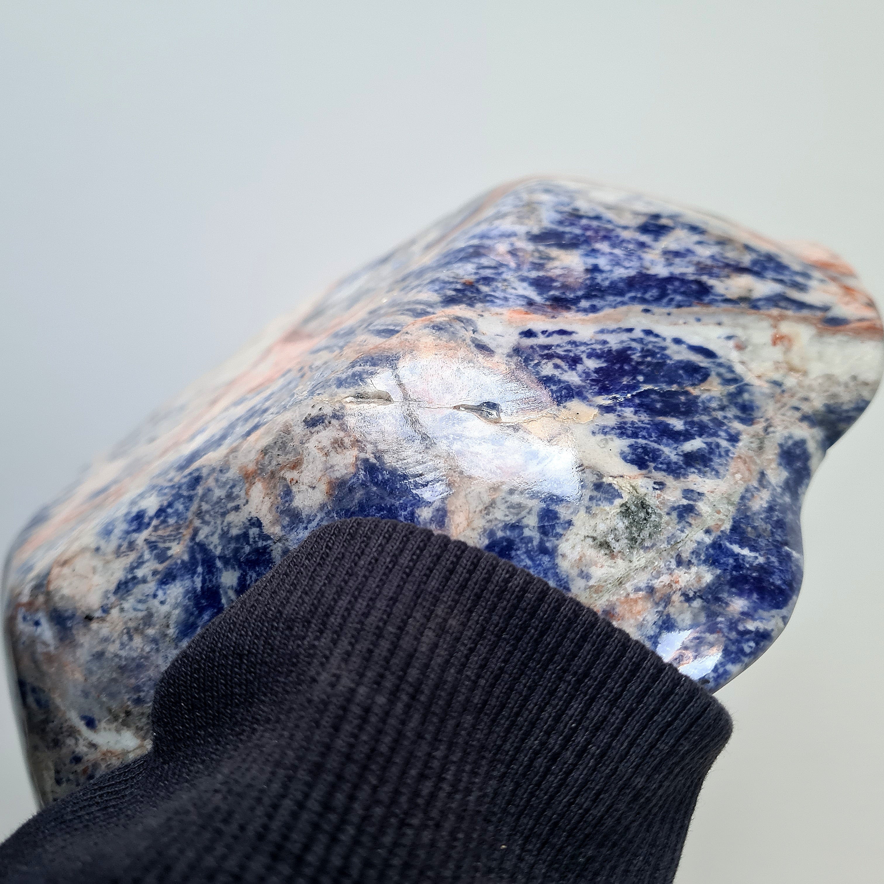 Sodalite Crystal Bowl | Large | Appx 23 cm
