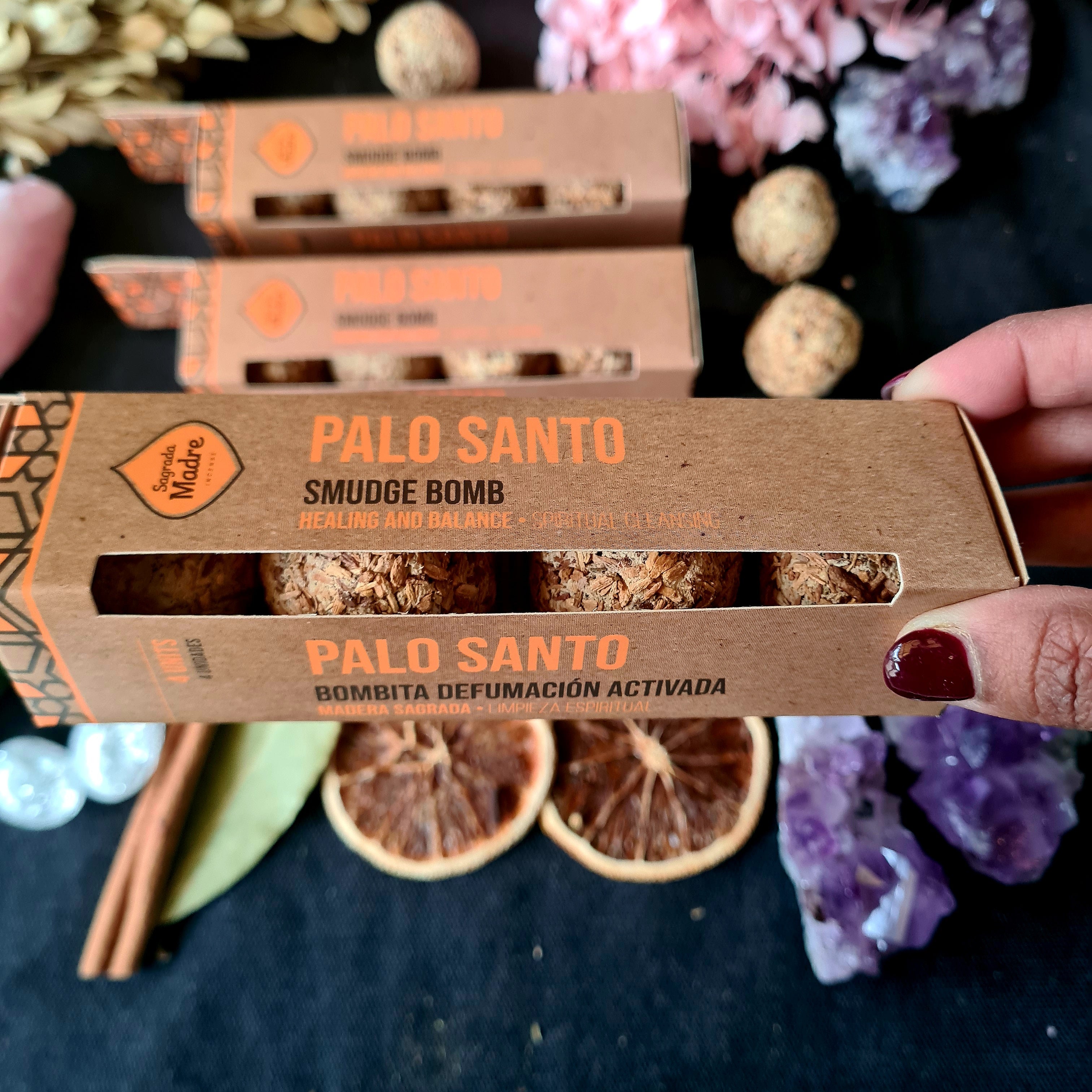 Palo Santo 4pcs Smudge Bomb Small