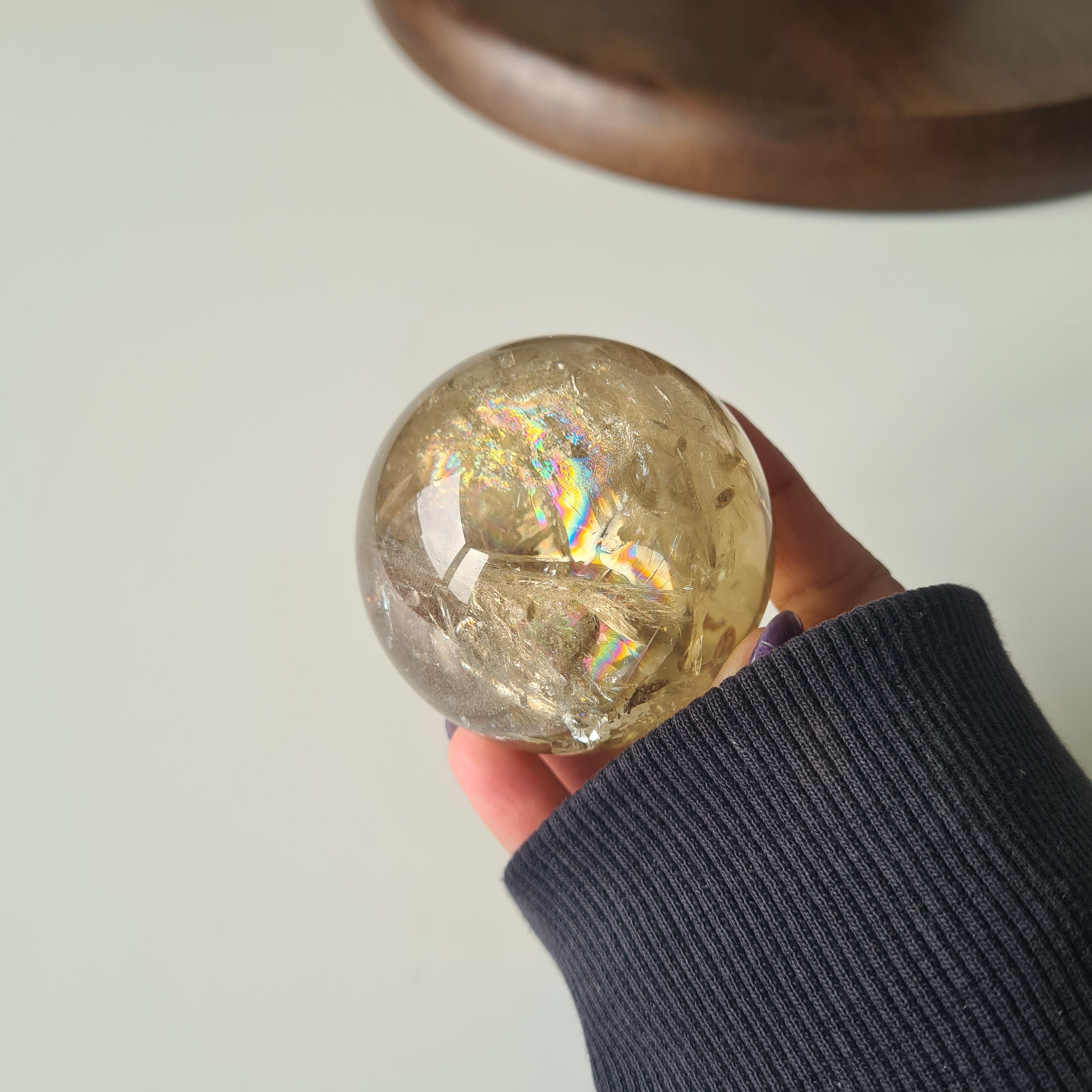Citrine Sphere | B | 260 g | 5.4 cm