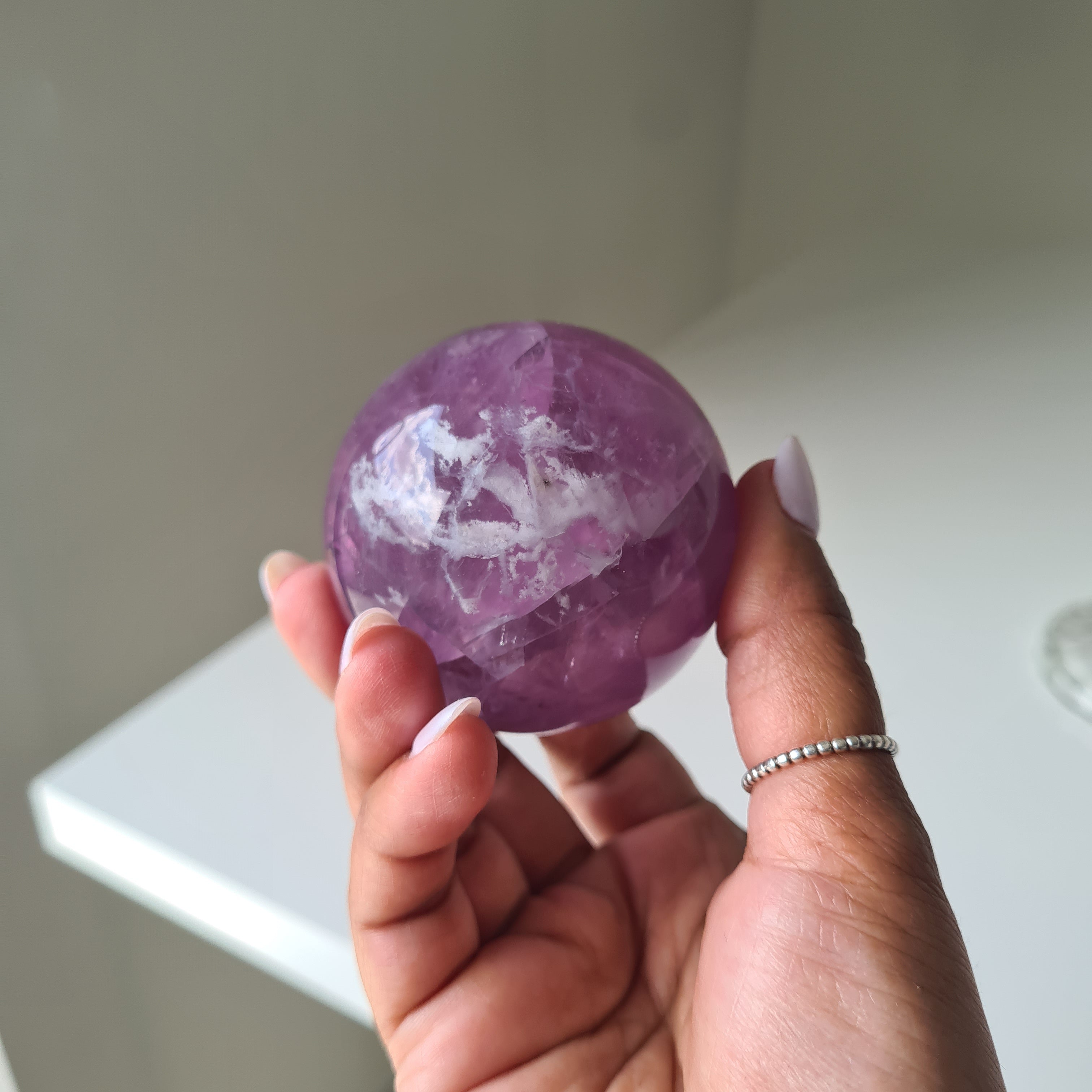 Intergalactic Fluorite with stand | f | 5.6 cm