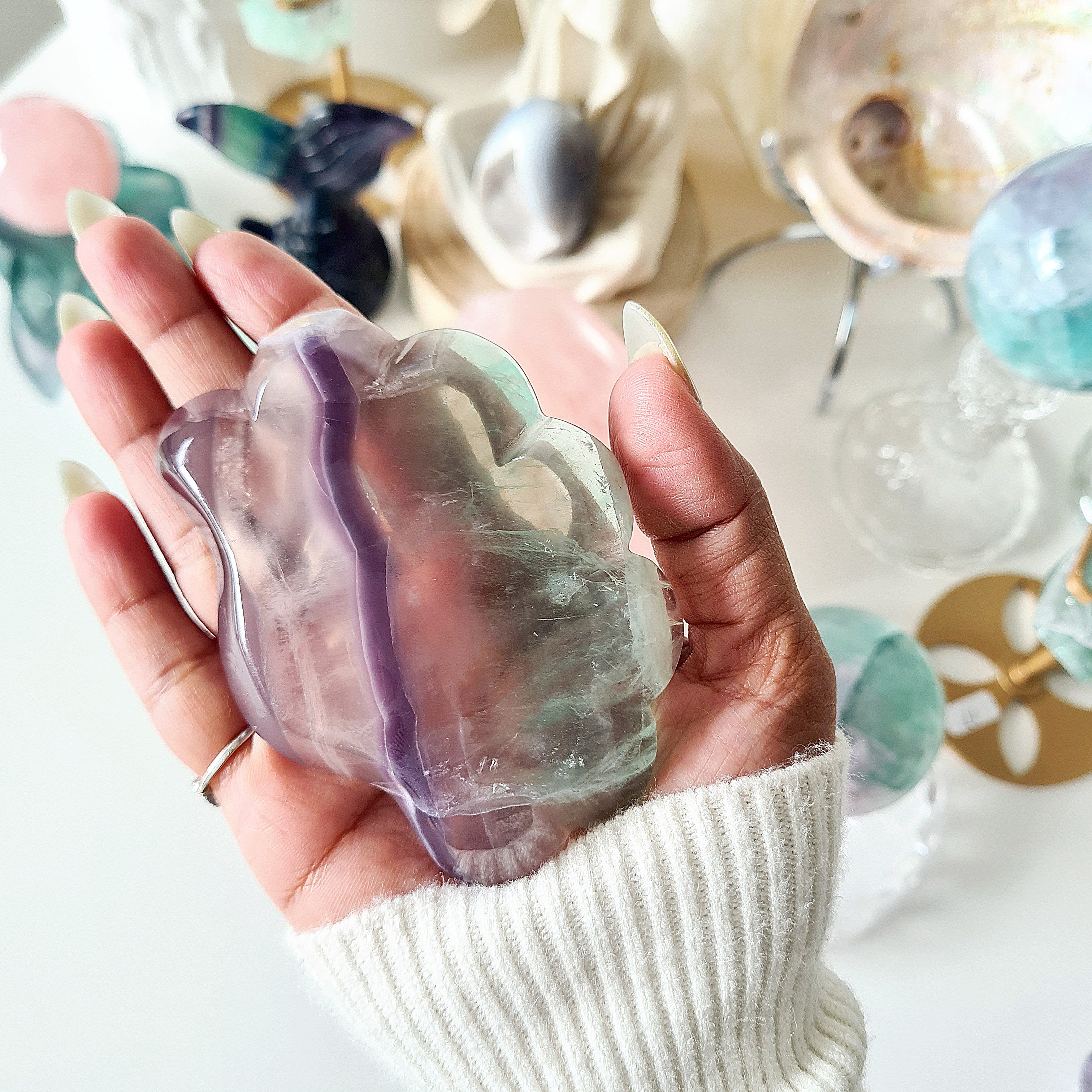 Fluorite Mermaid Bowl