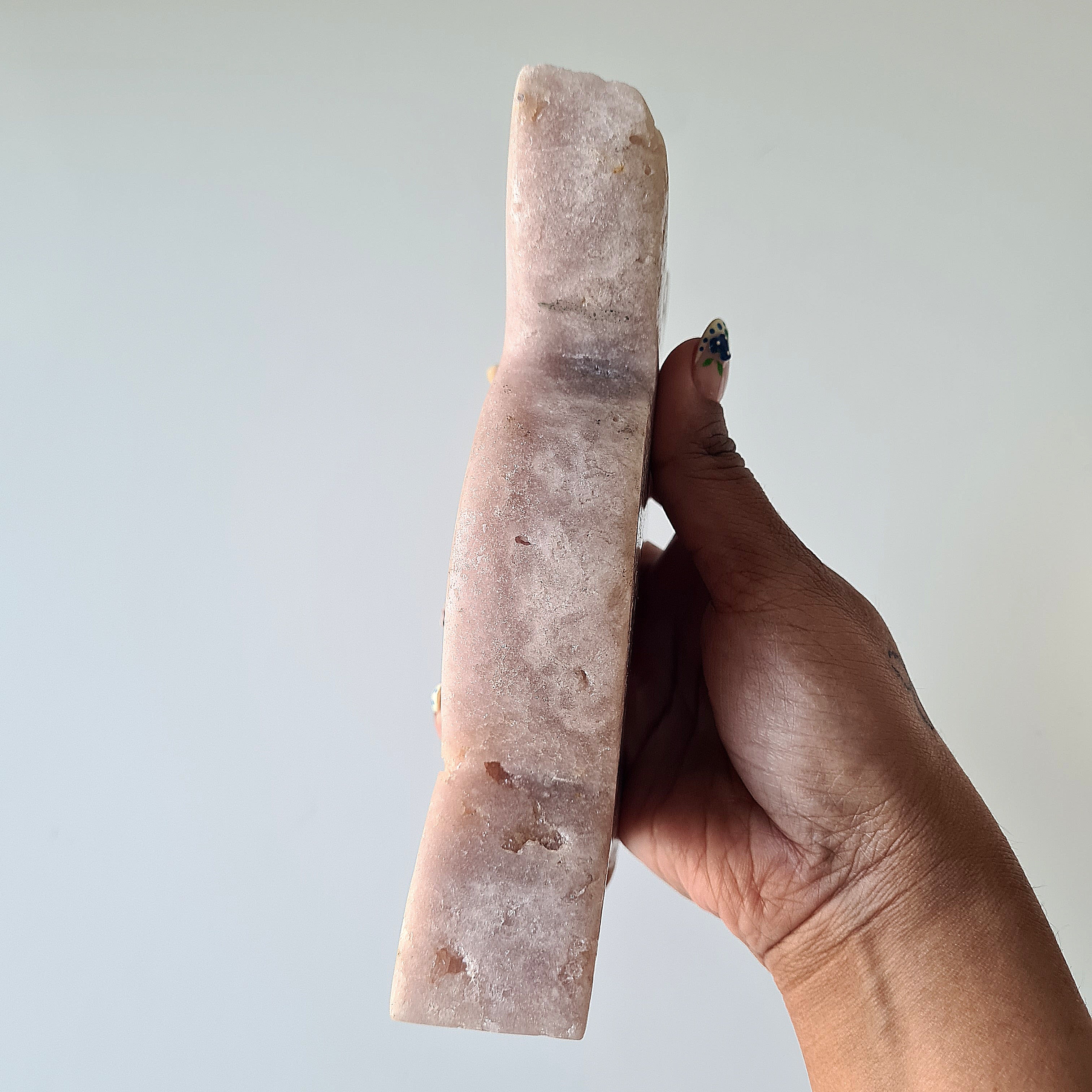 Pink Amethyst Triple Moon | B | 600g | Appx 15 cm