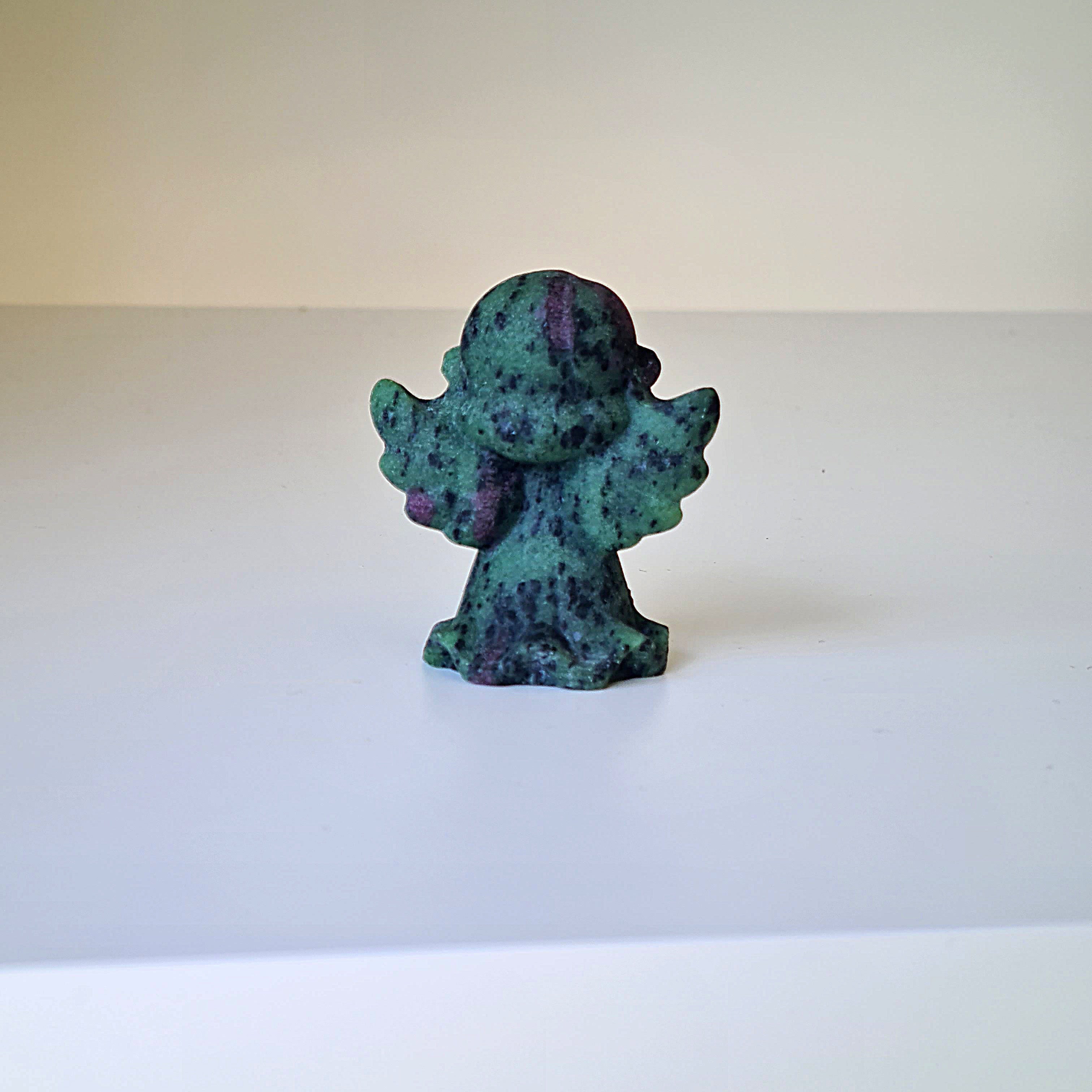 Ruby In Zoisite Angel | Small