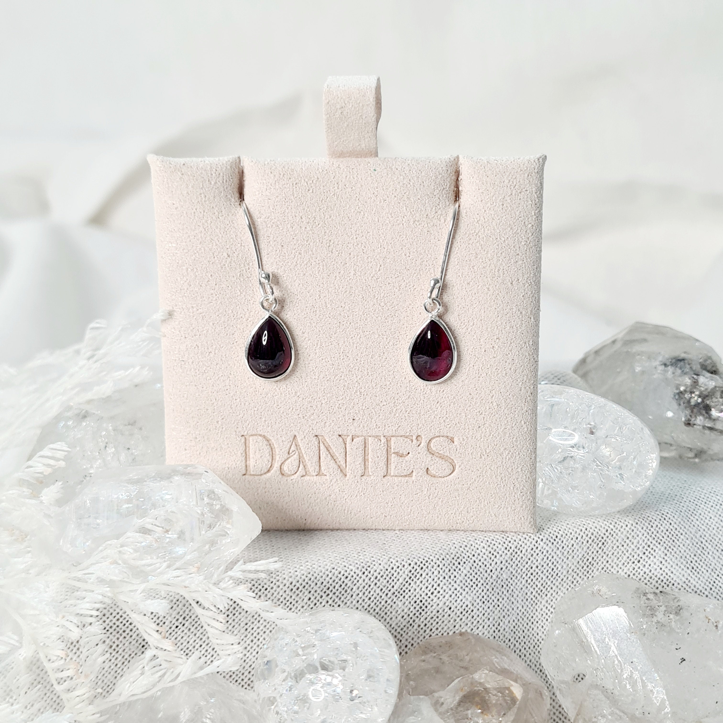 Garnet Earrings | Passion